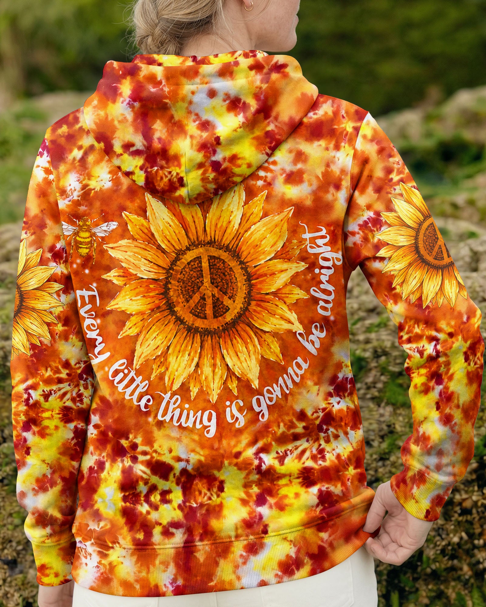 EVERY LITTLE THING SUNFLOWER  BURST ALL OVER PRINT - TLHG1007264