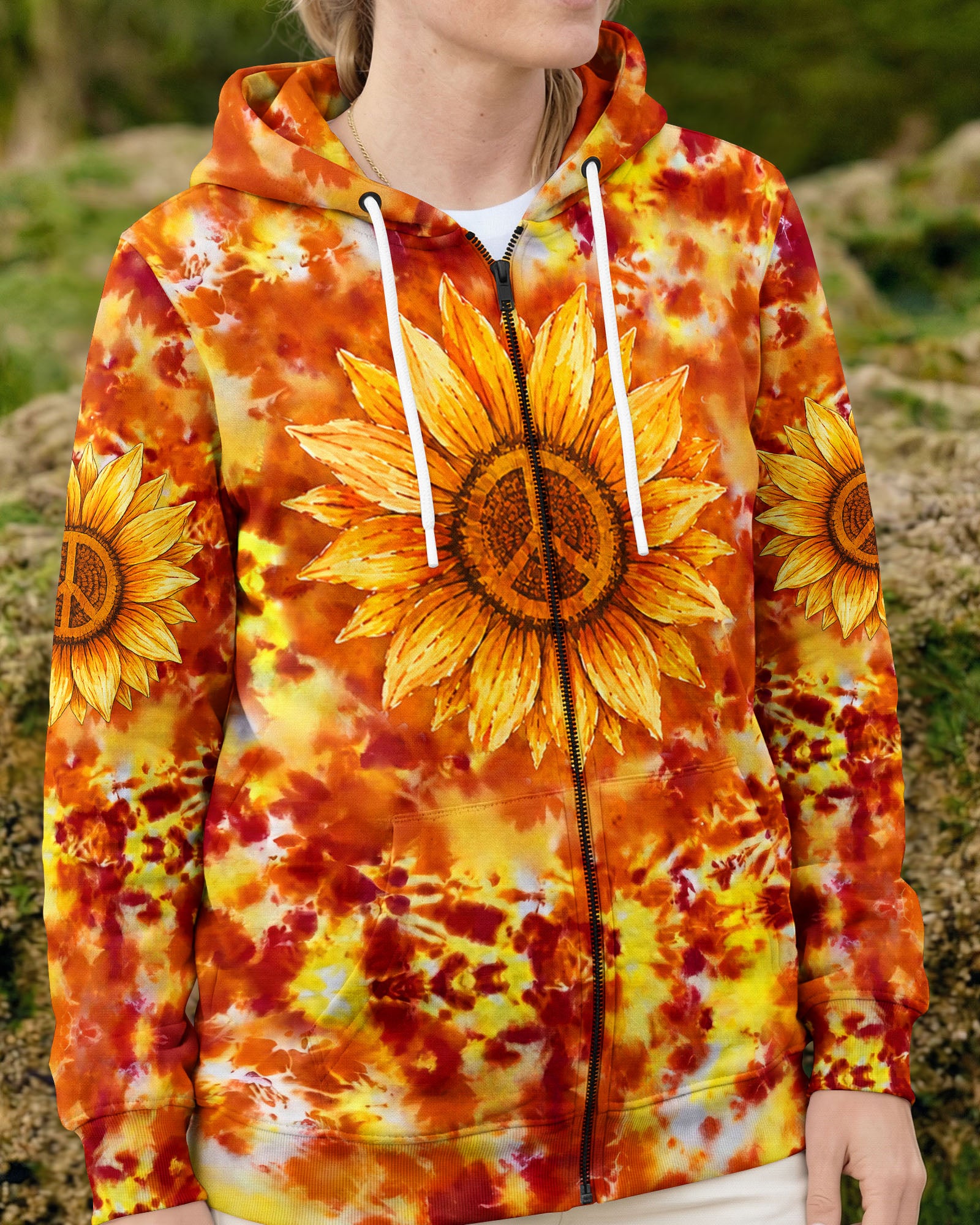 EVERY LITTLE THING SUNFLOWER  BURST ALL OVER PRINT - TLHG1007264