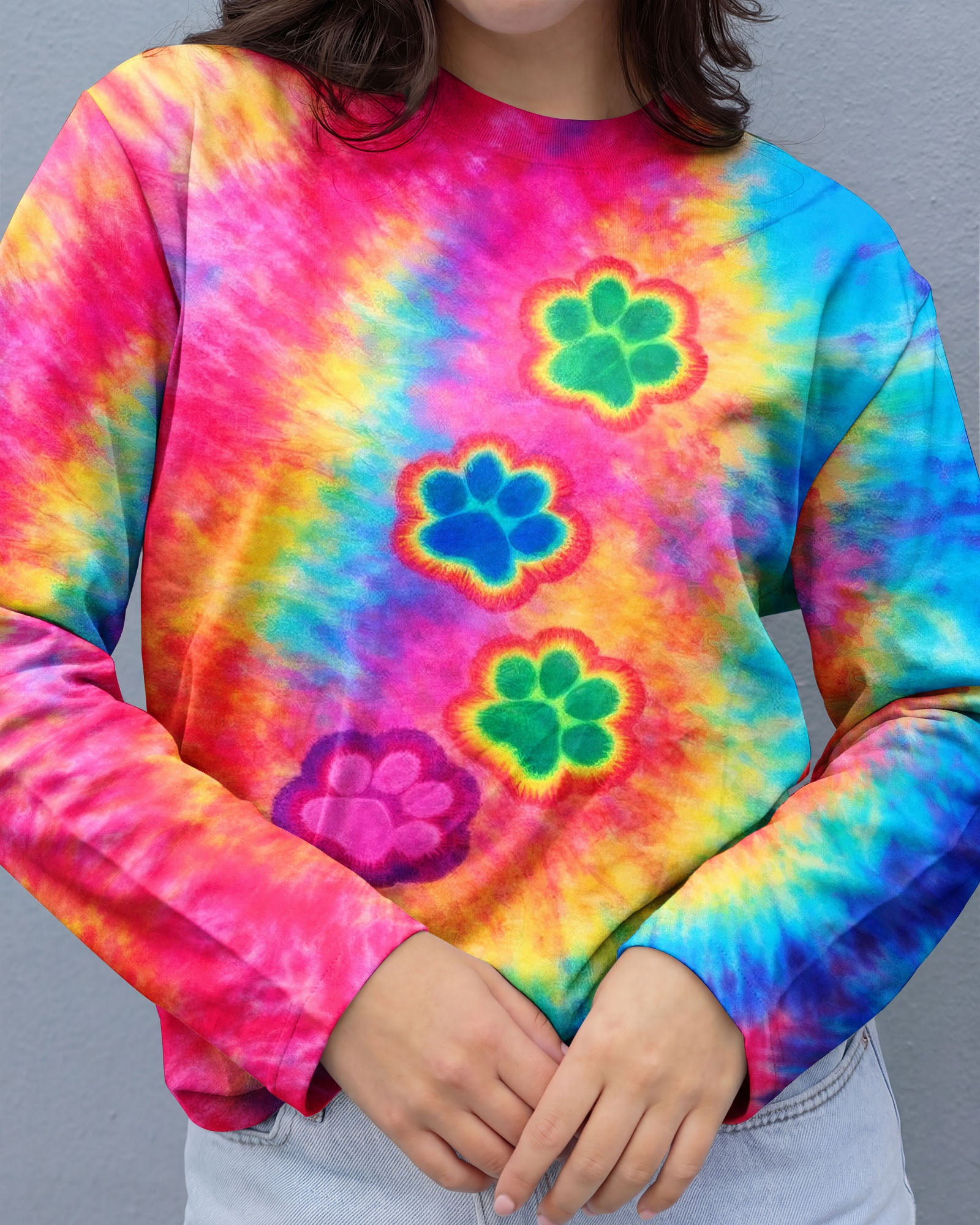 PAW PRINT  TRAIL SWIRL ALL OVER PRINT - TLHG1103262