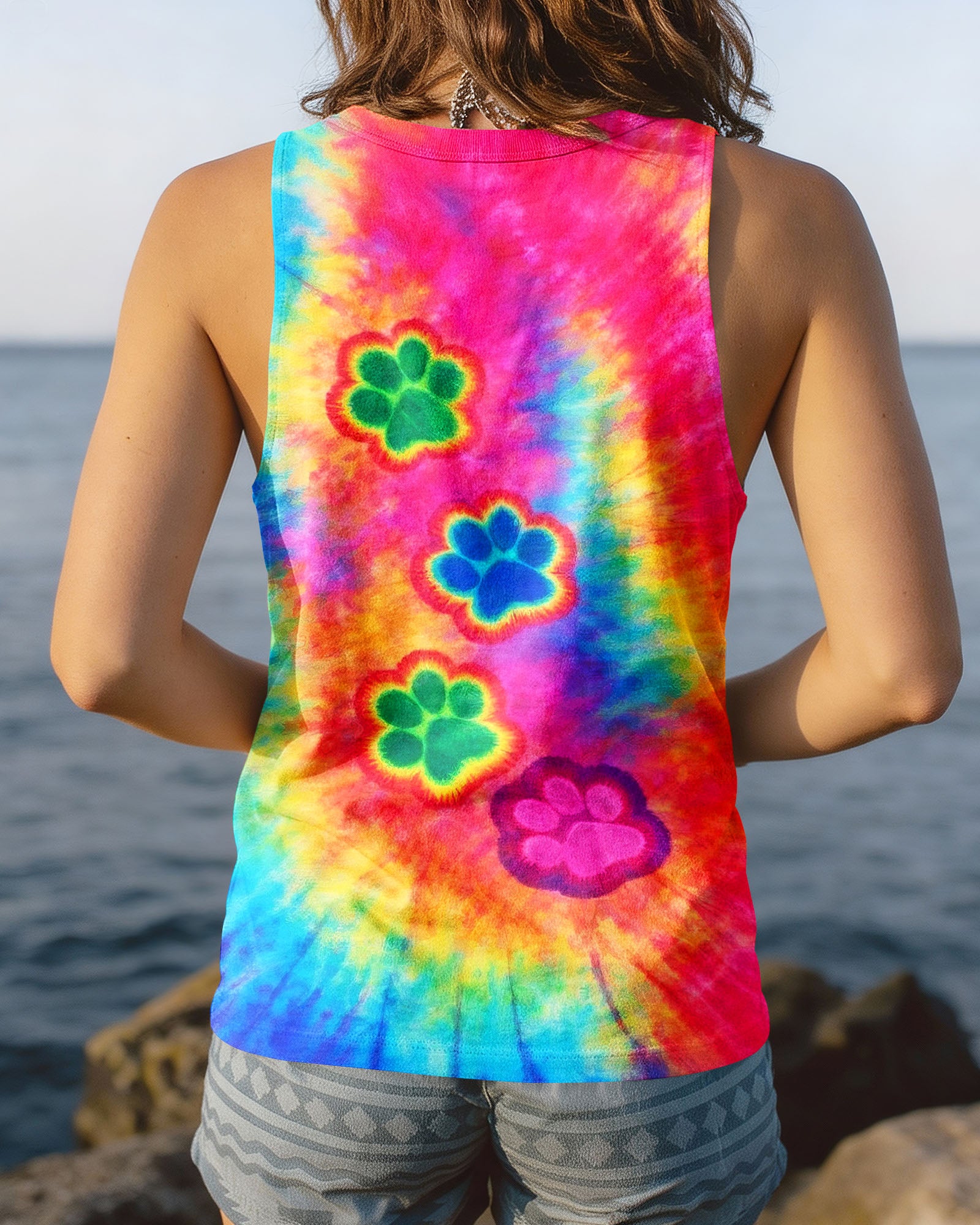 PAW PRINT  TRAIL SWIRL ALL OVER PRINT - TLHG1103262
