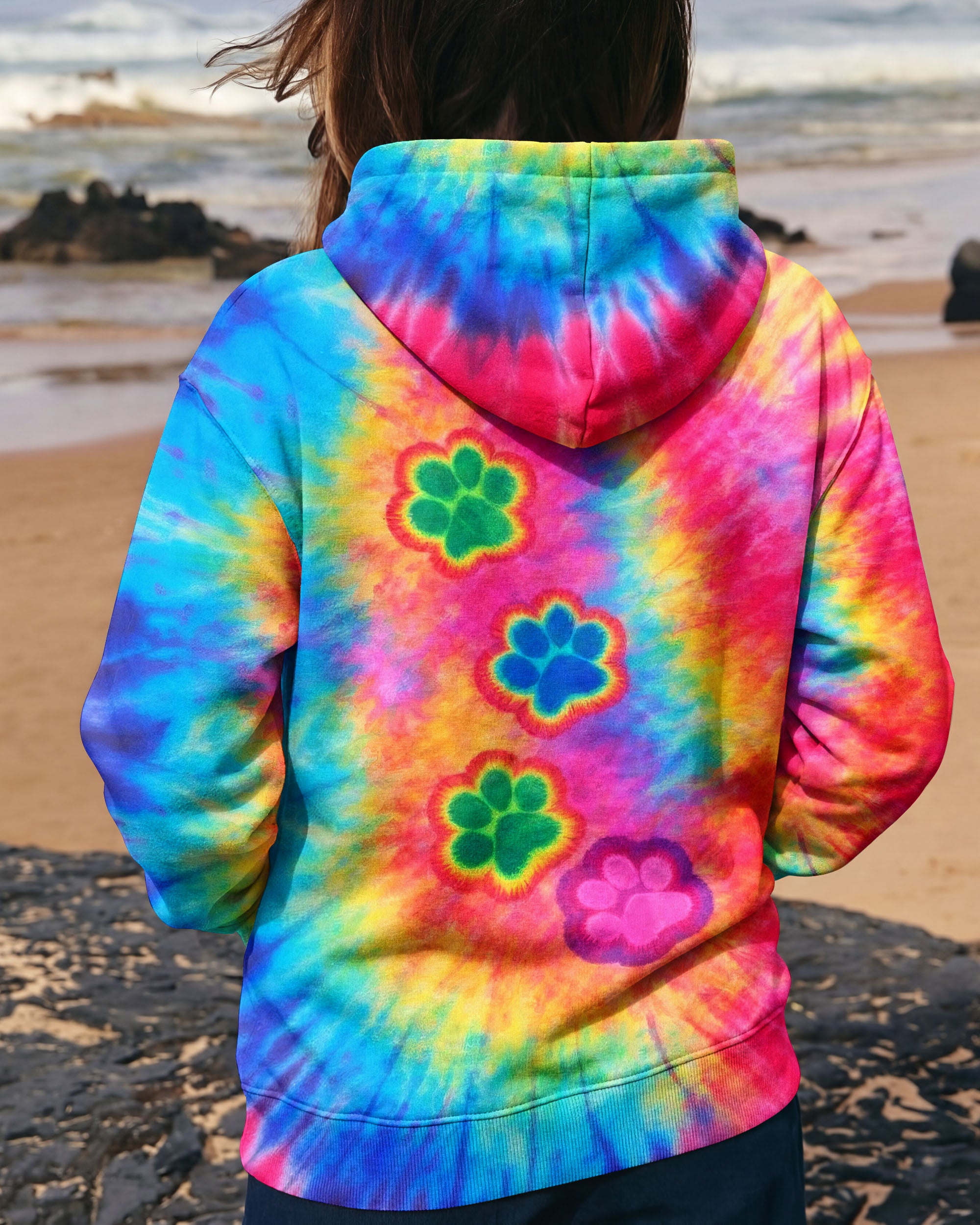 PAW PRINT  TRAIL SWIRL ALL OVER PRINT - TLHG1103262