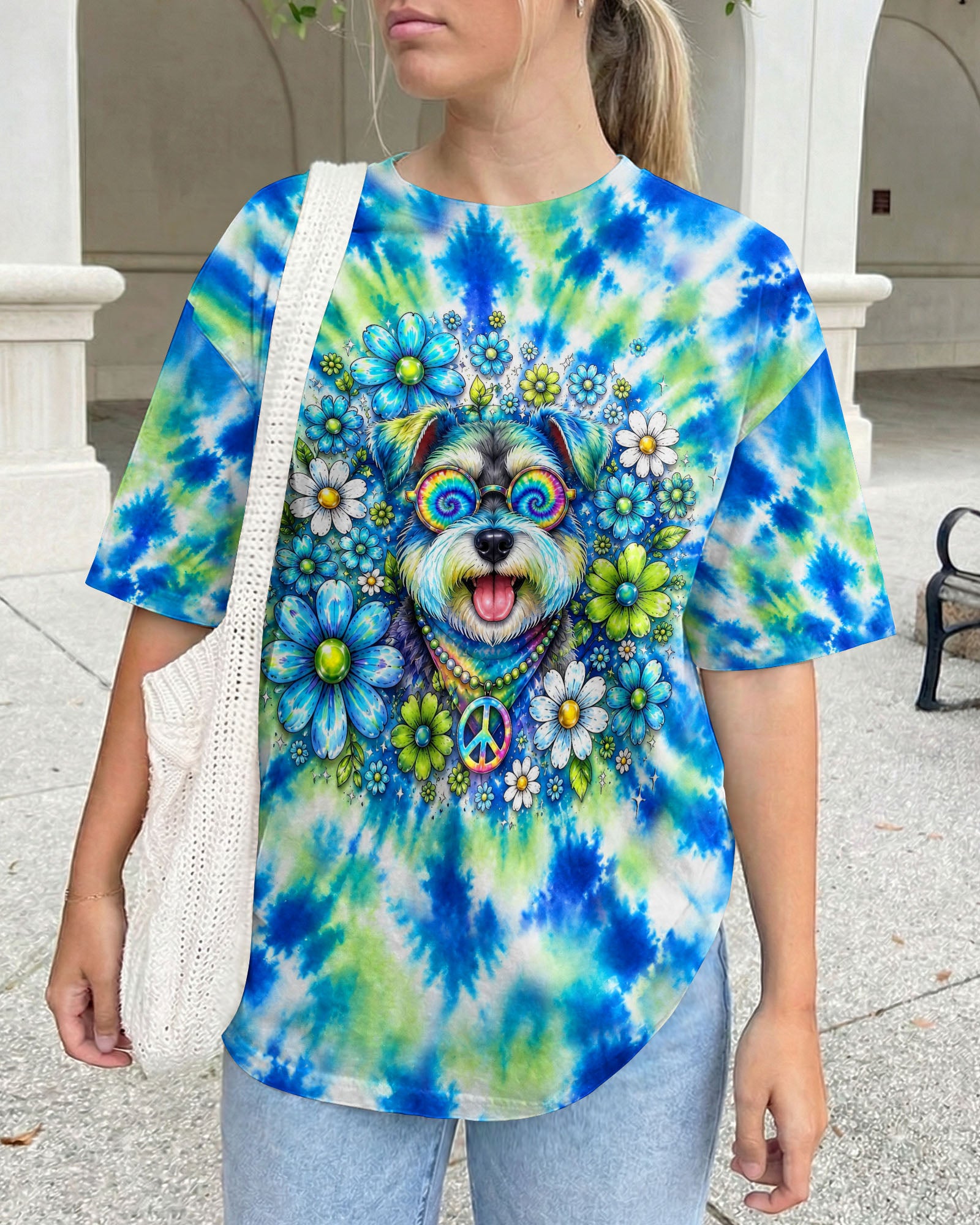 WHISPER WORDS OF WISDOM LET IT BE  SCHNAUZER DOG  ALL OVER PRINT  - TLHG1305263