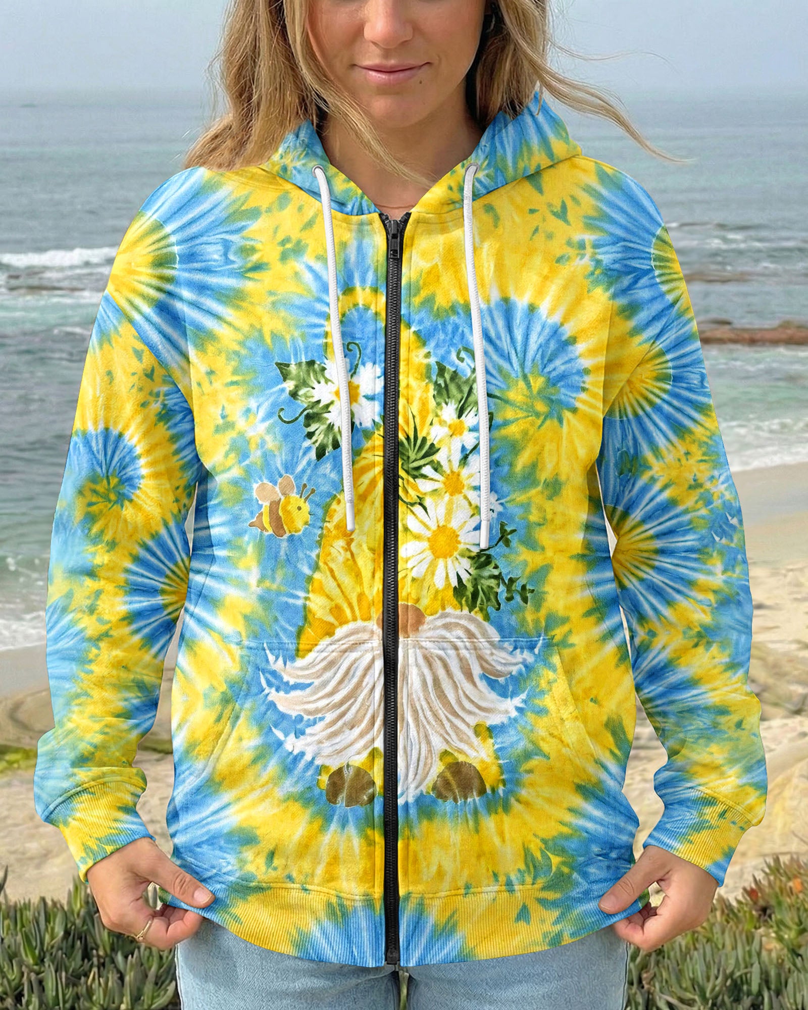 GNOME FLOWER SWIRL ALL OVER PRINT - TLHG2005261