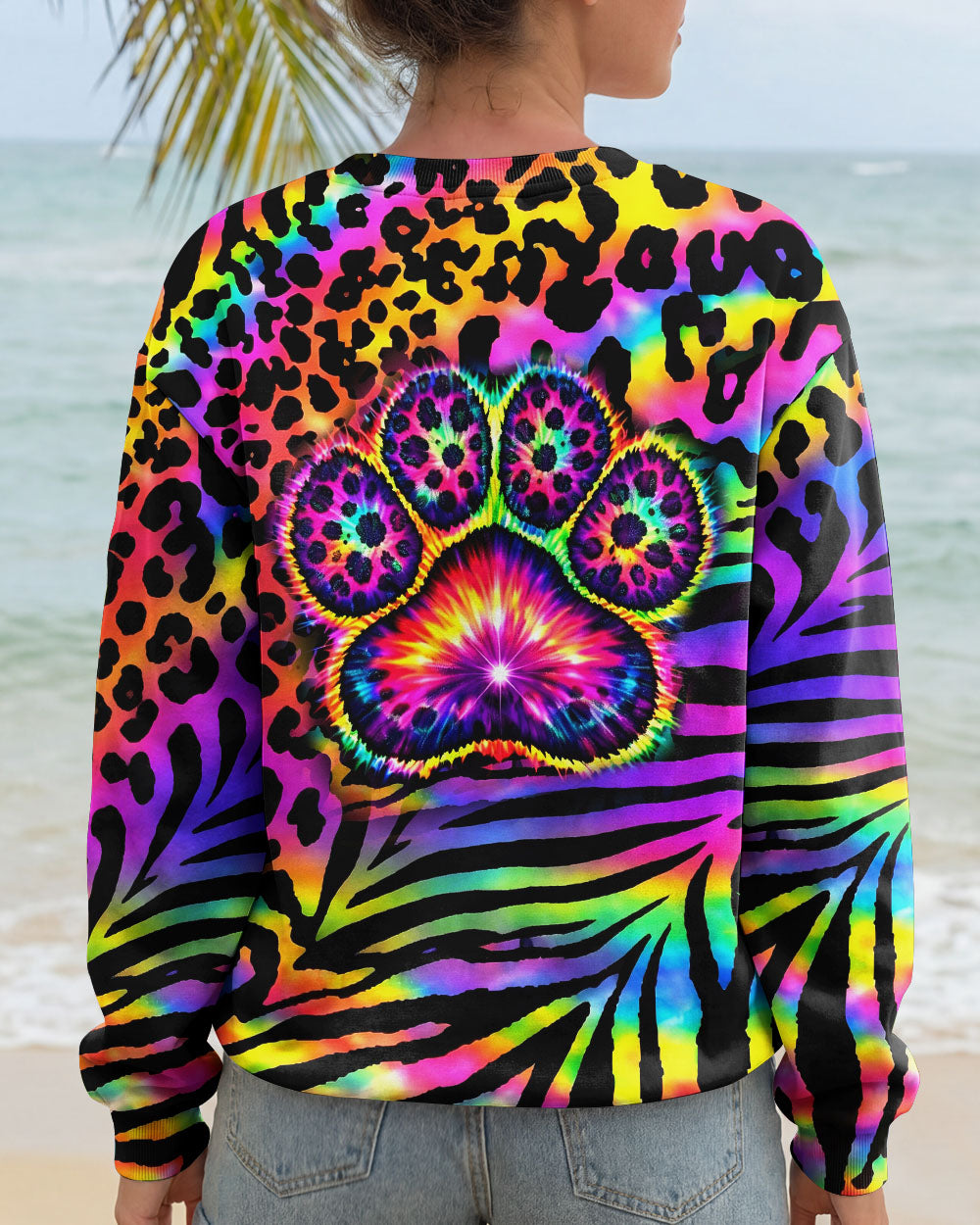 PAW PRINT  COLORFUL  LEOPARD ALL OVER PRINT - TLHN1303263
