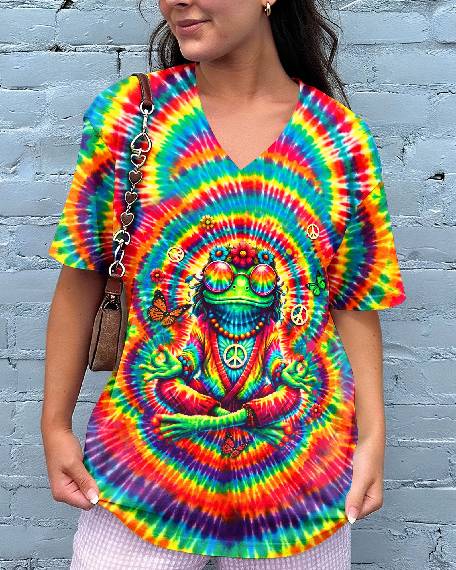 JUST BREATHE FROG  ALL OVER PRINT  - TLHN2004263