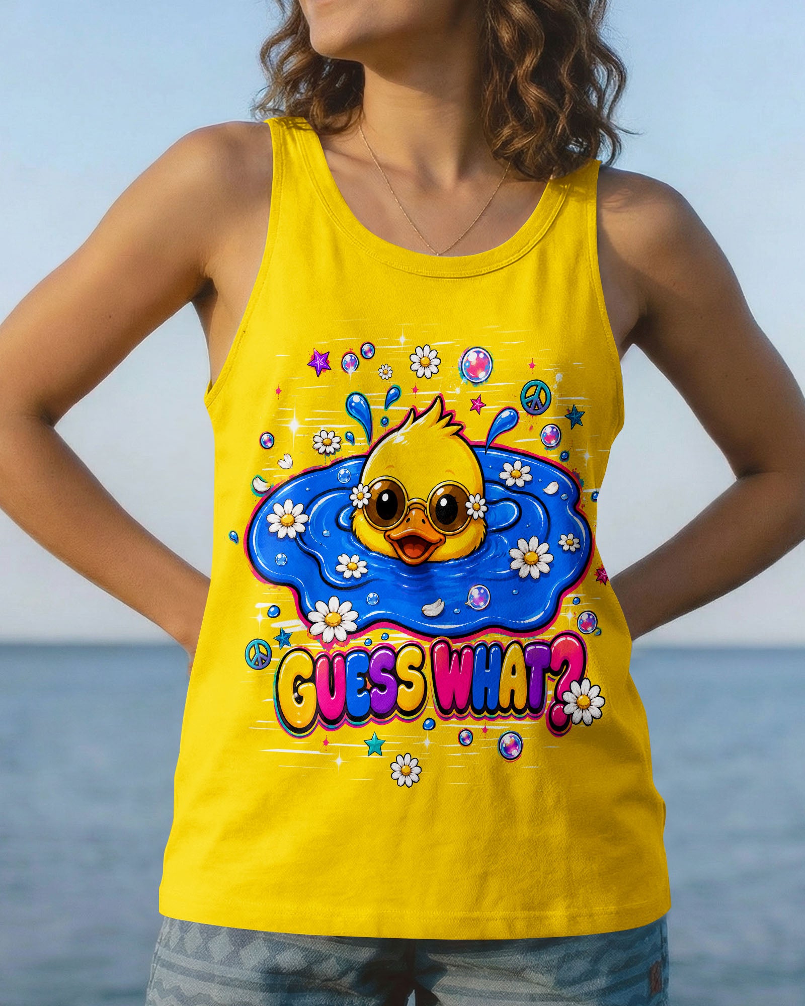 GUESS WHAT DUCK ALL OVER PRINT - TLHN2105262
