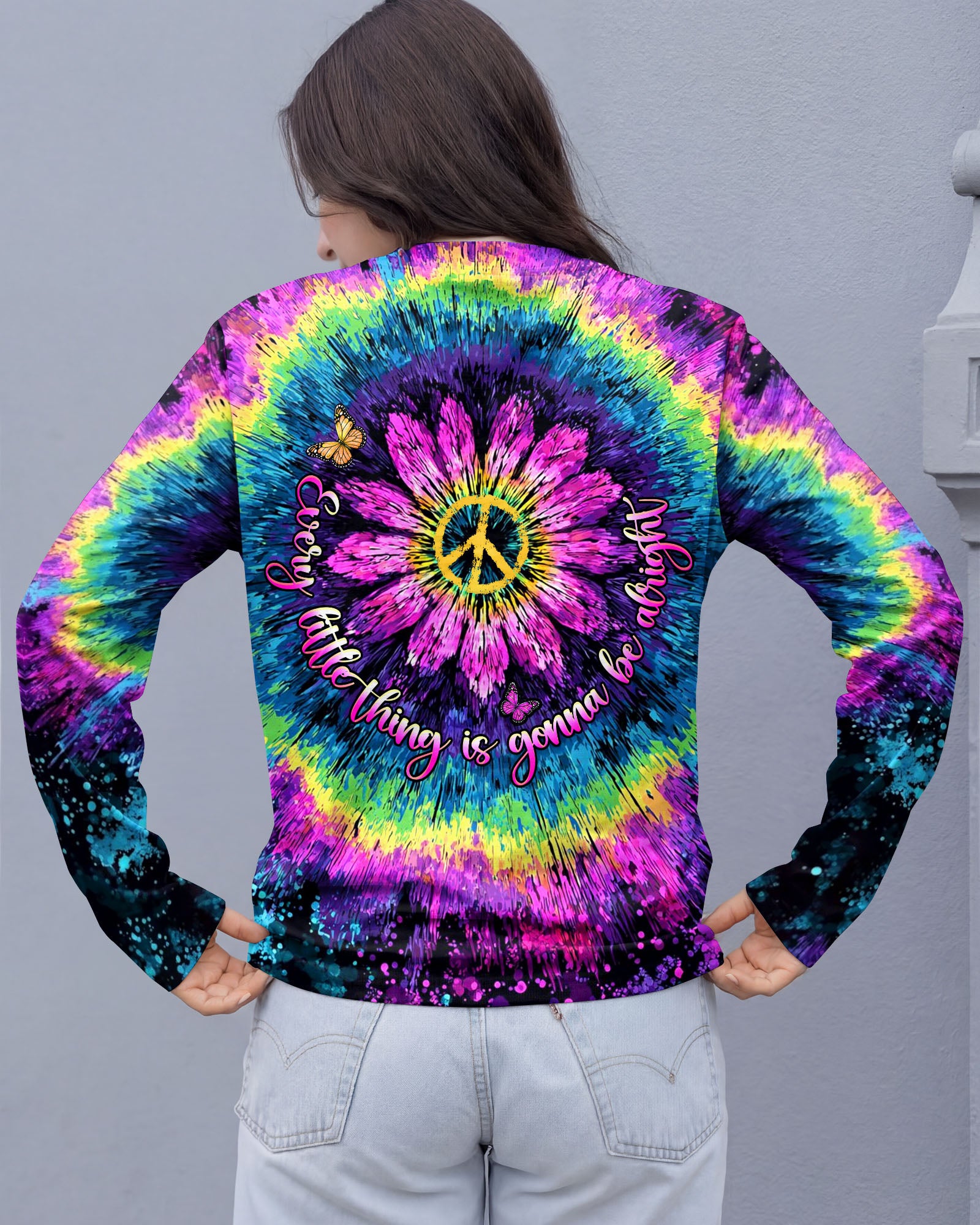 EVERY LITTLE THING FLOWER ART ALL OVER PRINT - TLHN2207262