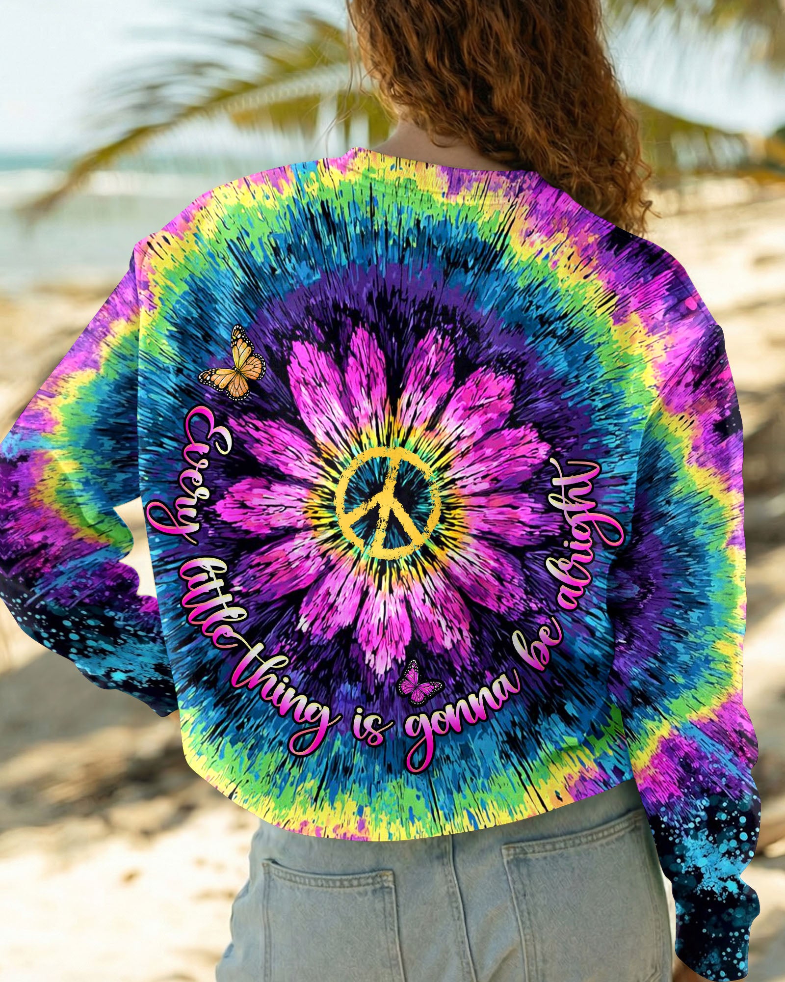 EVERY LITTLE THING FLOWER ART ALL OVER PRINT - TLHN2207262