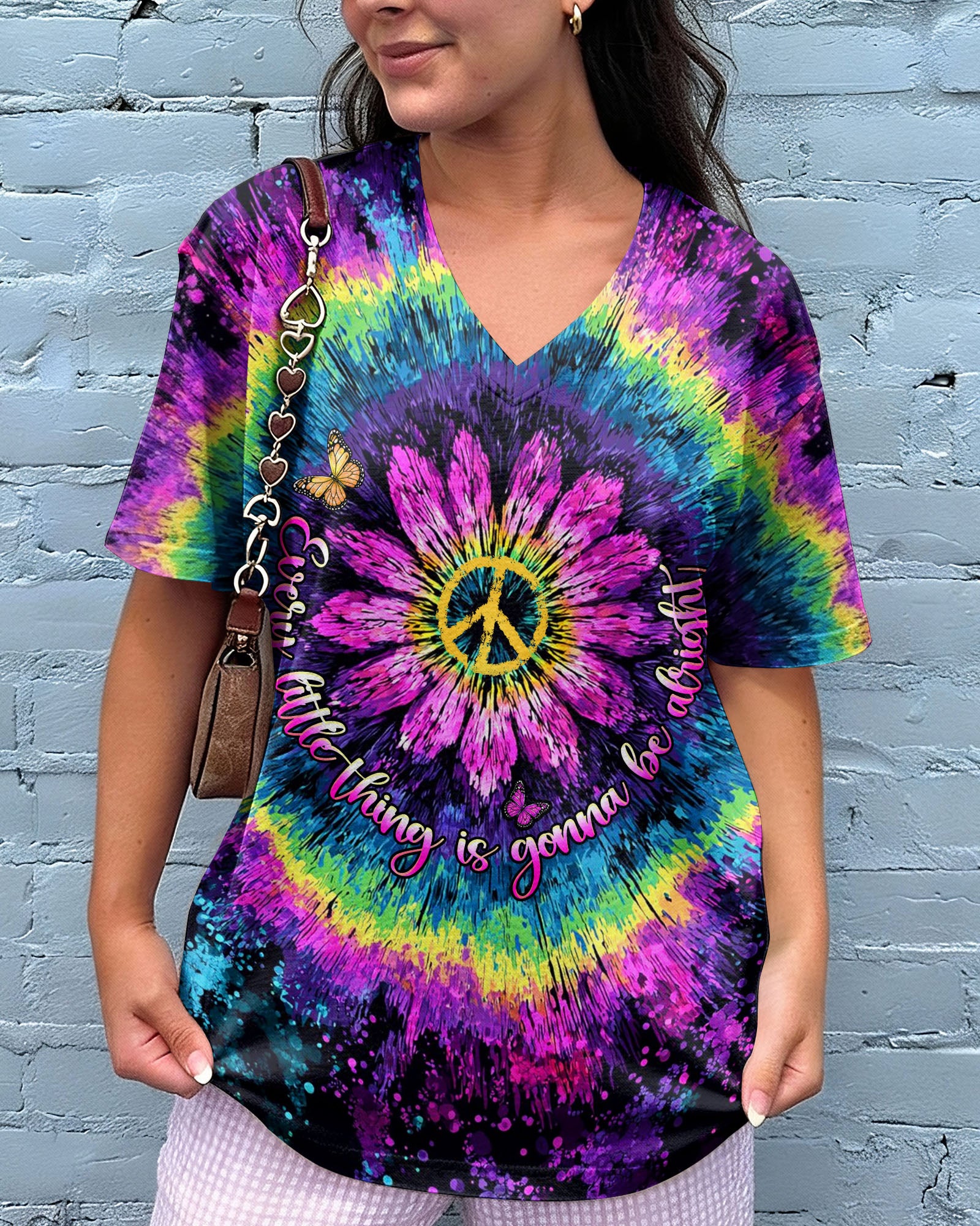 EVERY LITTLE THING FLOWER ART ALL OVER PRINT - TLHN2207262