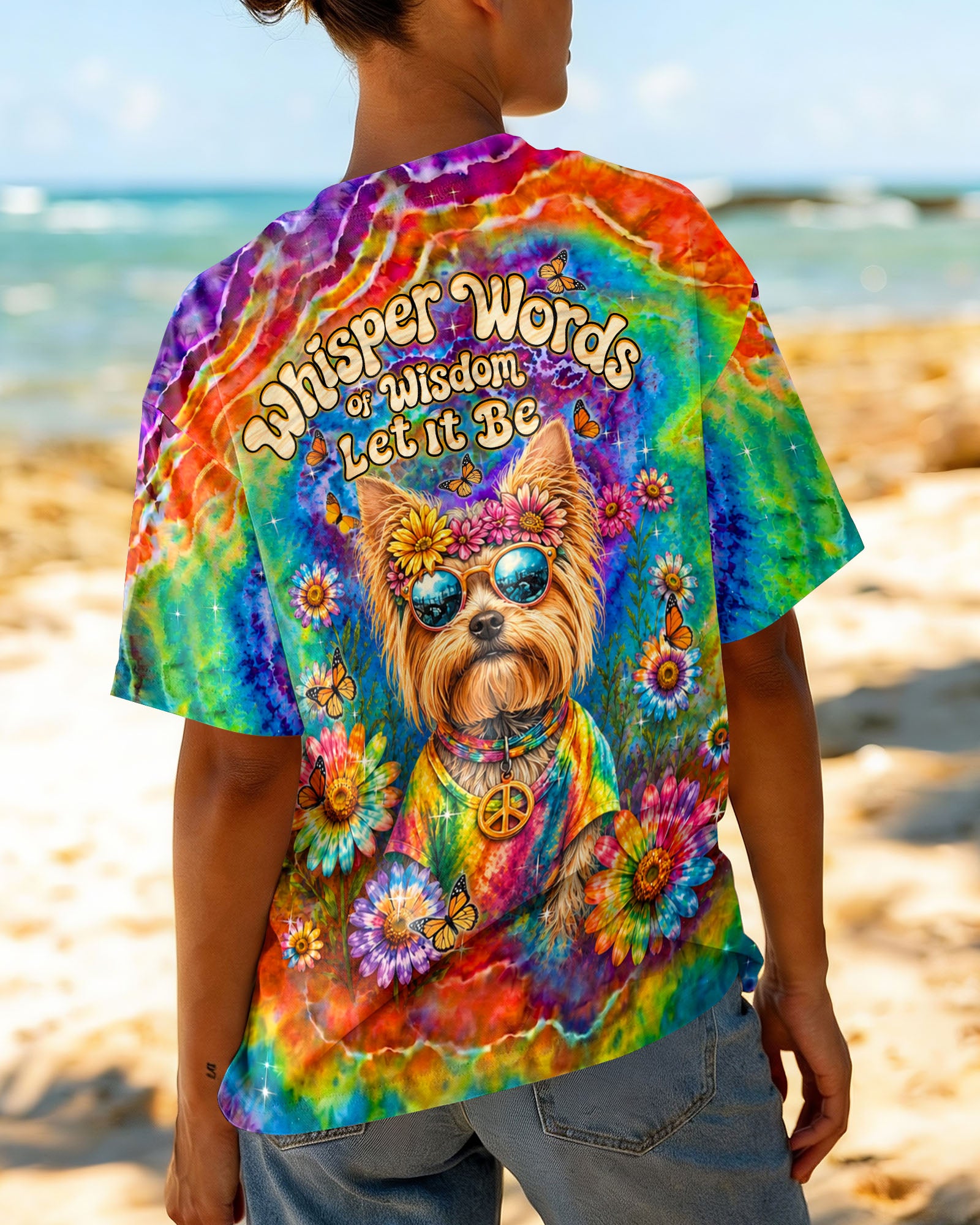 WHISPER WORDS OF WISDOM LET IT BE YORKIE DOG ALL OVER PRINT - TLHN2705264