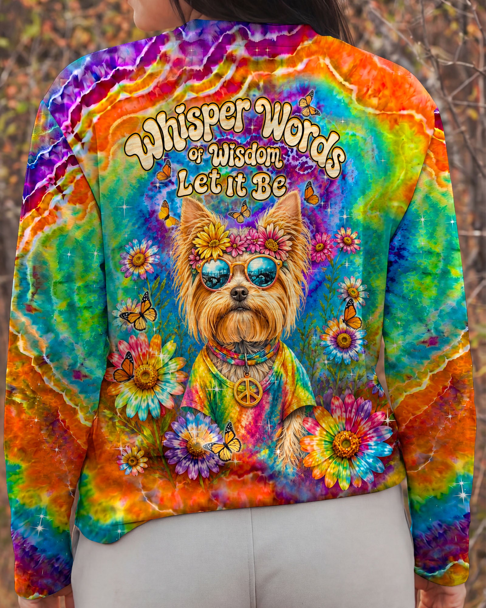 WHISPER WORDS OF WISDOM LET IT BE YORKIE DOG ALL OVER PRINT - TLHN2705264
