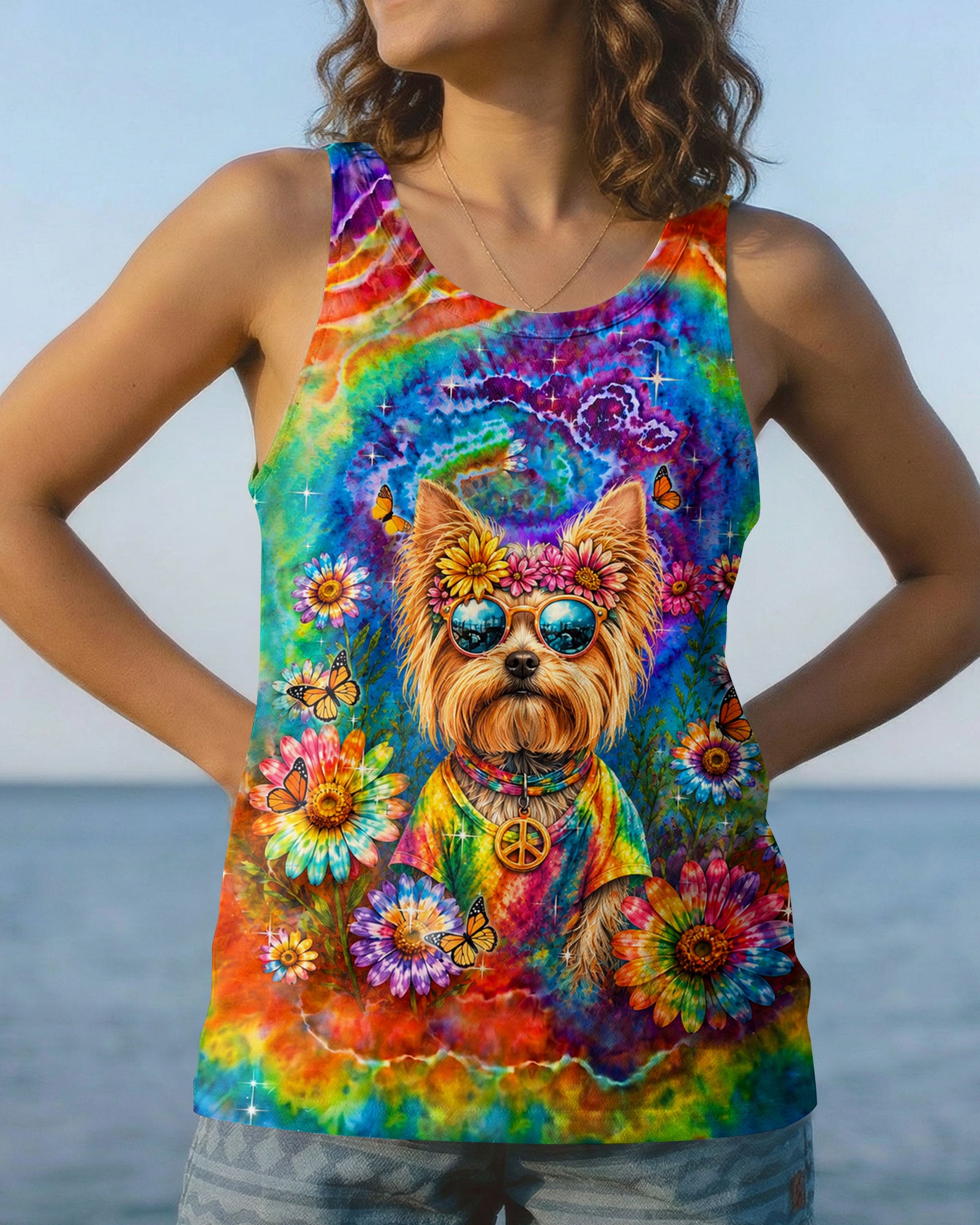 WHISPER WORDS OF WISDOM LET IT BE YORKIE DOG ALL OVER PRINT - TLHN2705264