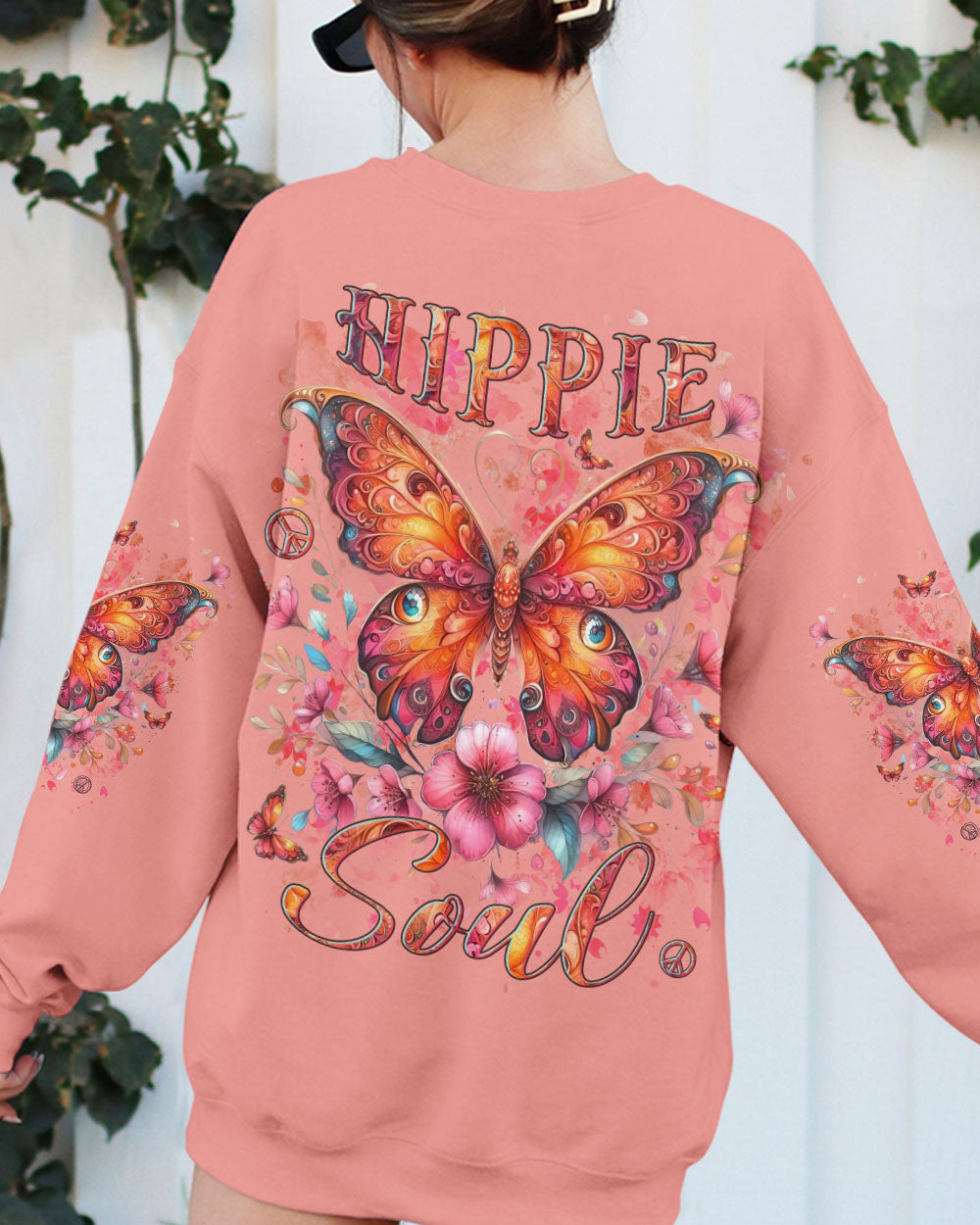 HIPPIE SOUL BUTTERFLY ALL OVER PRINT - TLLN1111244