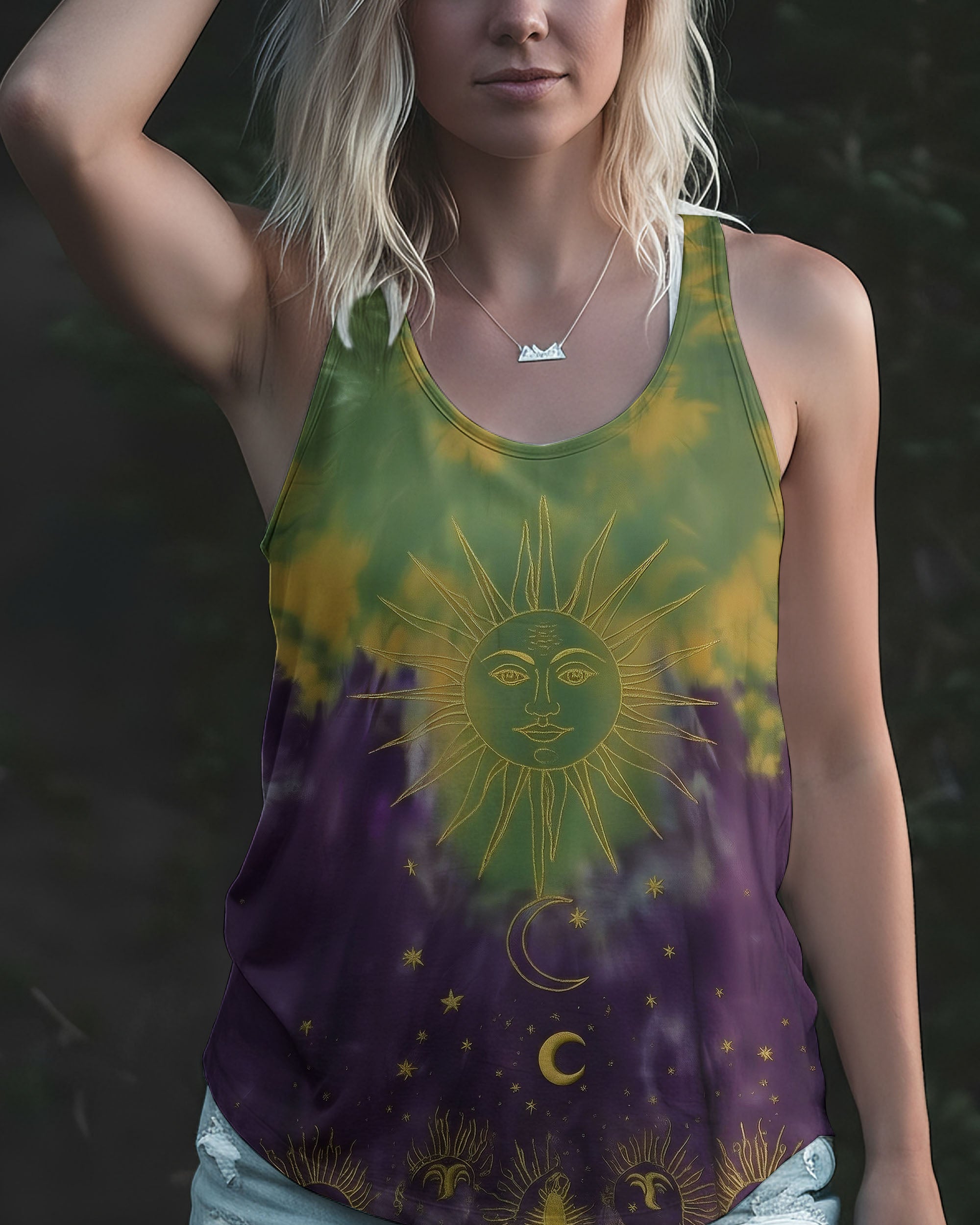 SOLAR SOUL JOURNEY  SUN MOON ALL OVER PRINT - TLNO0112251