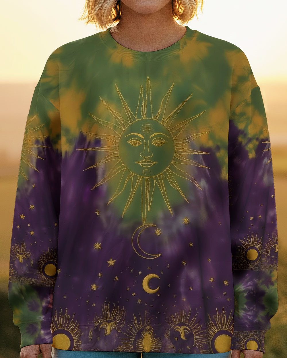 SOLAR SOUL JOURNEY  SUN MOON ALL OVER PRINT - TLNO0112251