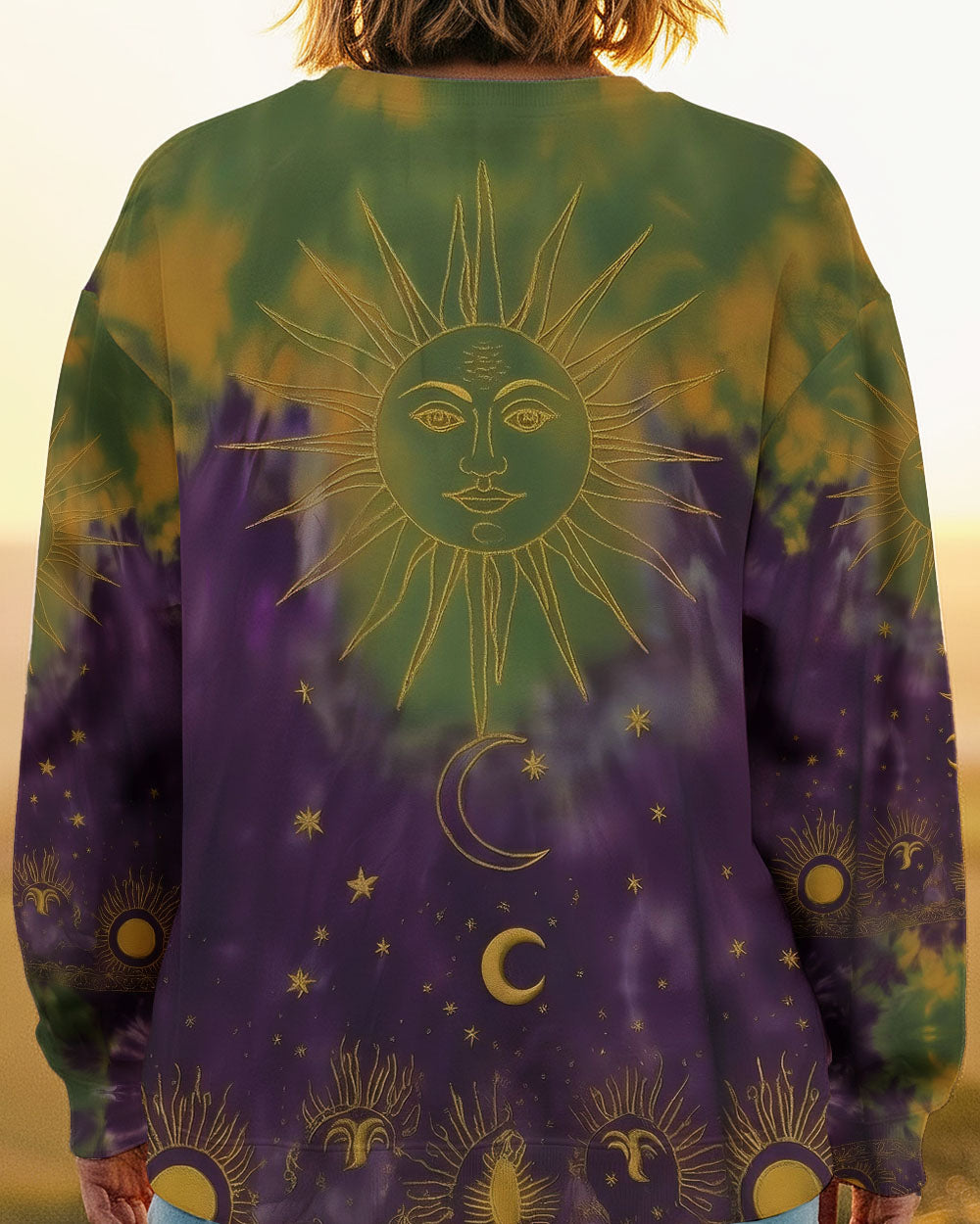 SOLAR SOUL JOURNEY  SUN MOON ALL OVER PRINT - TLNO0112251