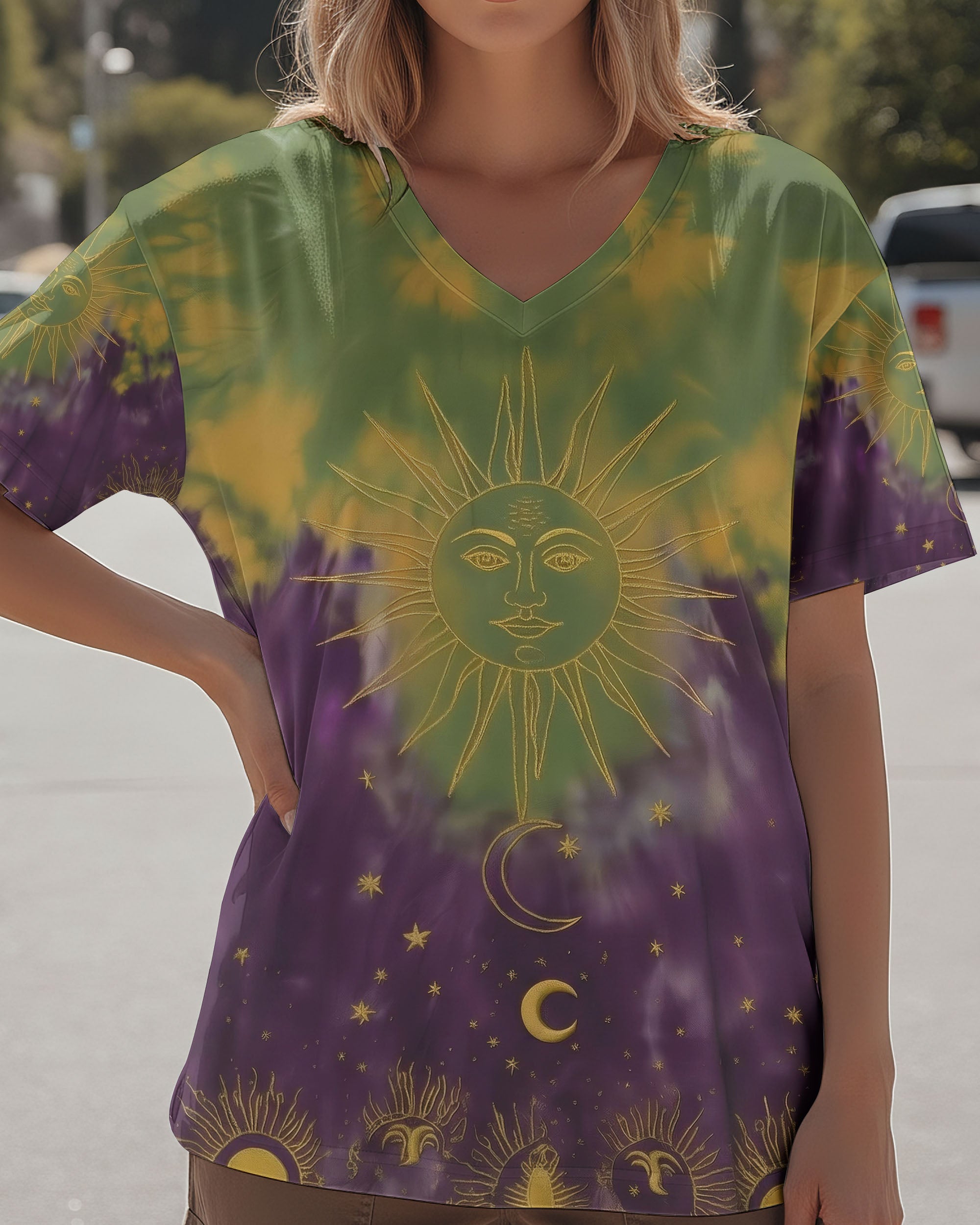 SOLAR SOUL JOURNEY  SUN MOON ALL OVER PRINT - TLNO0112251