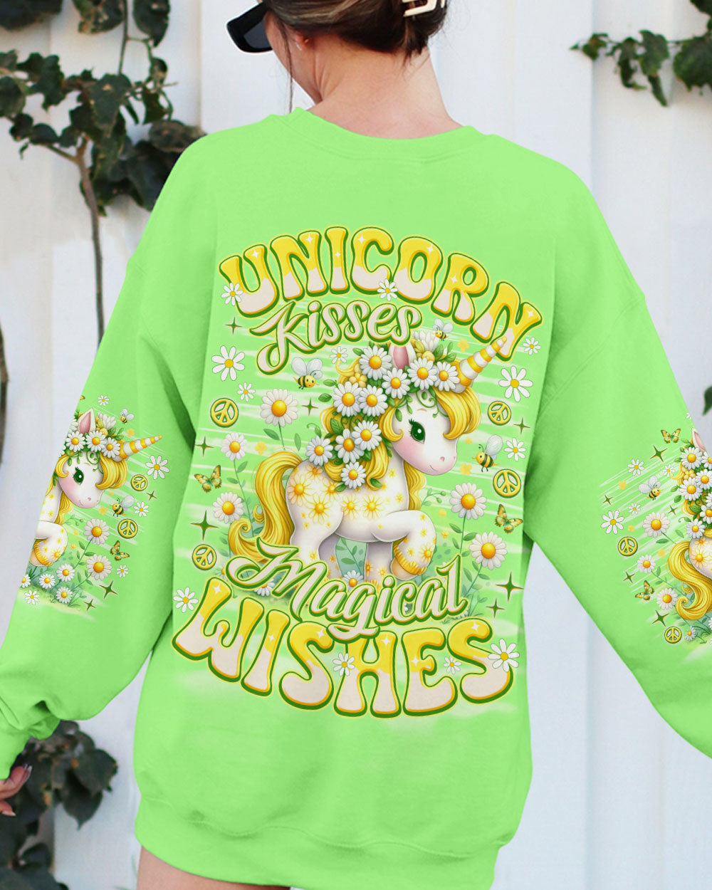 UNICORN KISSES MAGICAL WISHES ALL OVER PRINT - TLNO0207251