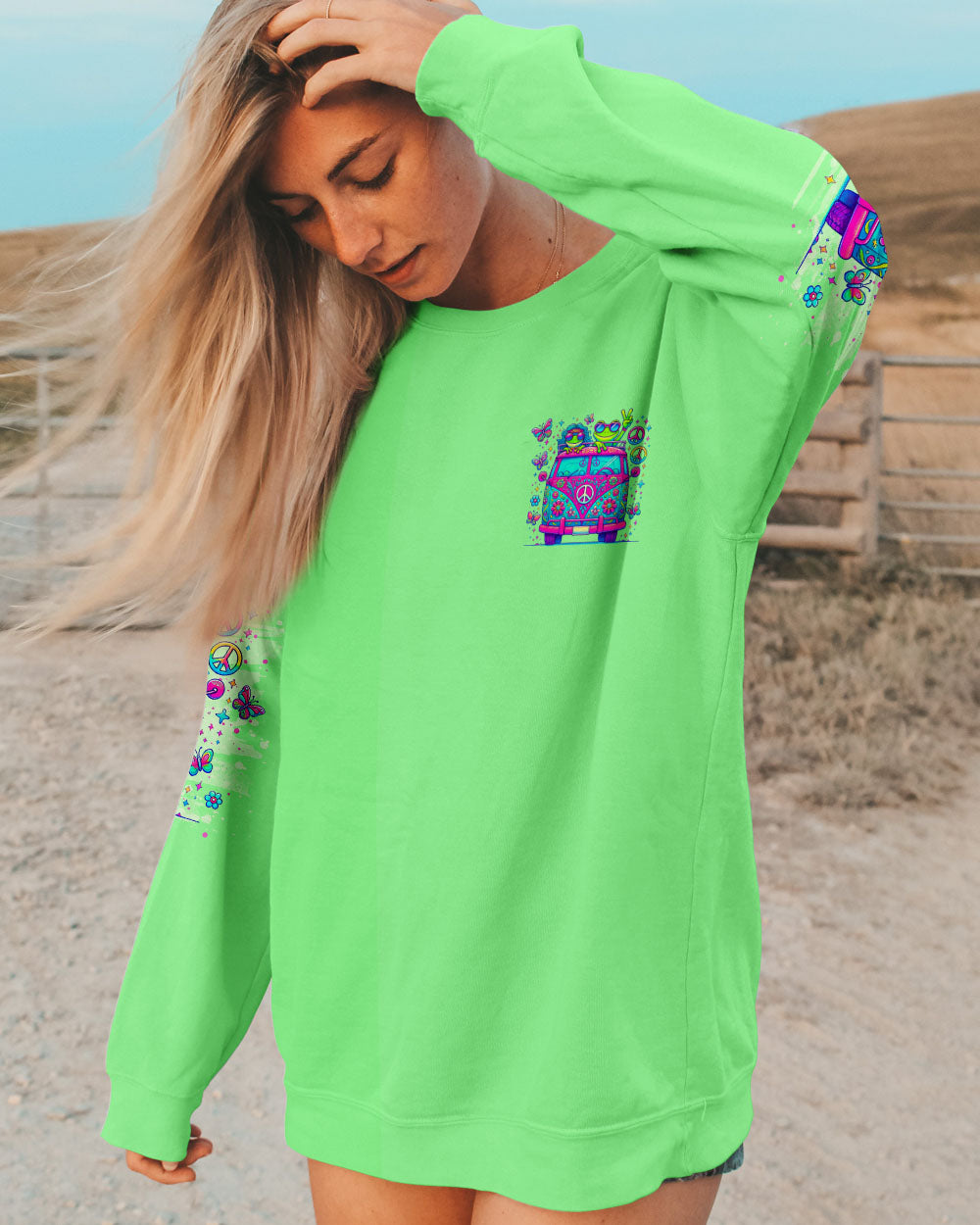 GOOD TIMES CRAZY FRIEND FROG BUS ALL OVER PRINT - TLNO0310241