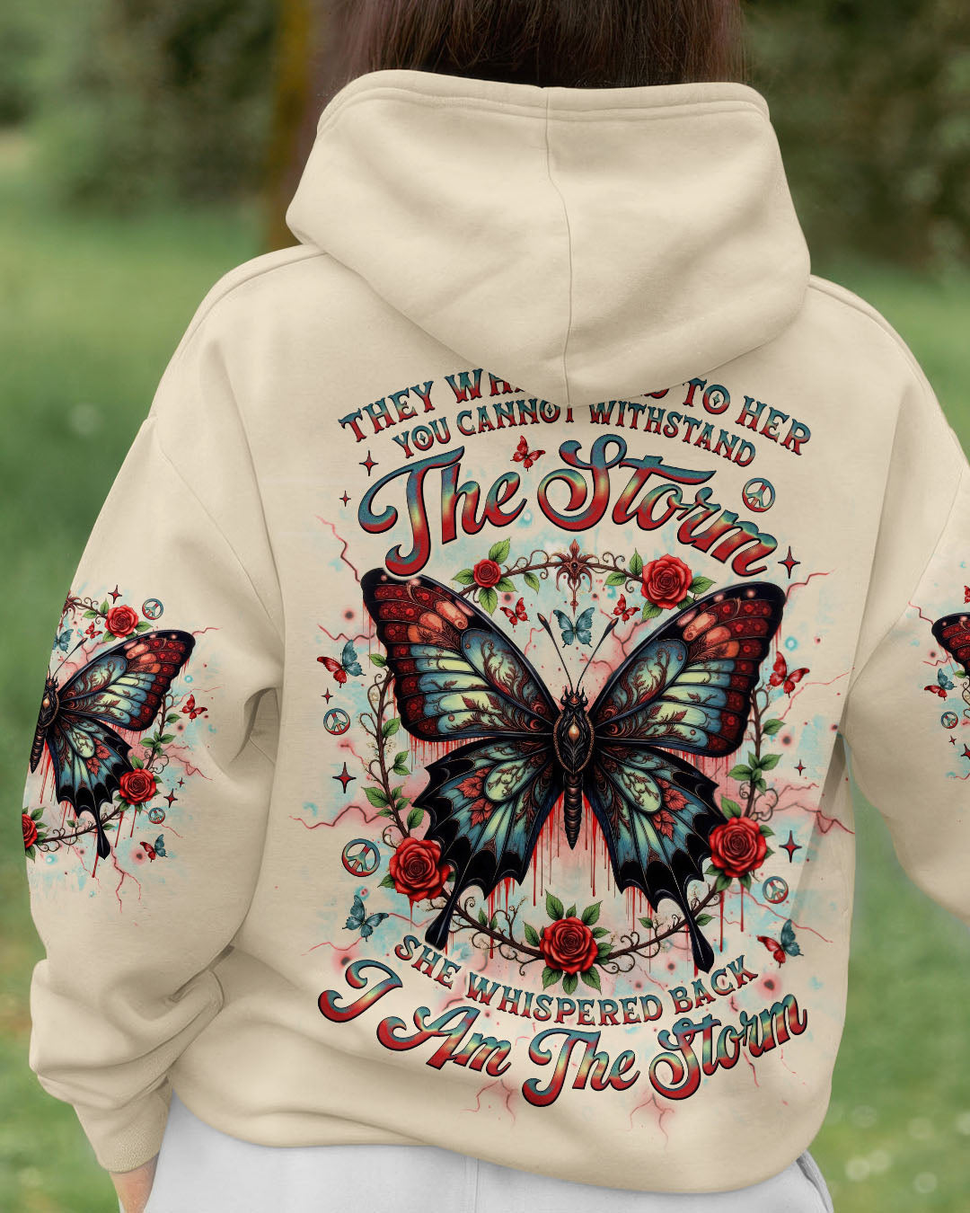 I AM THE STORM BUTTERFLY ALL OVER PRINT - TLNO0310251