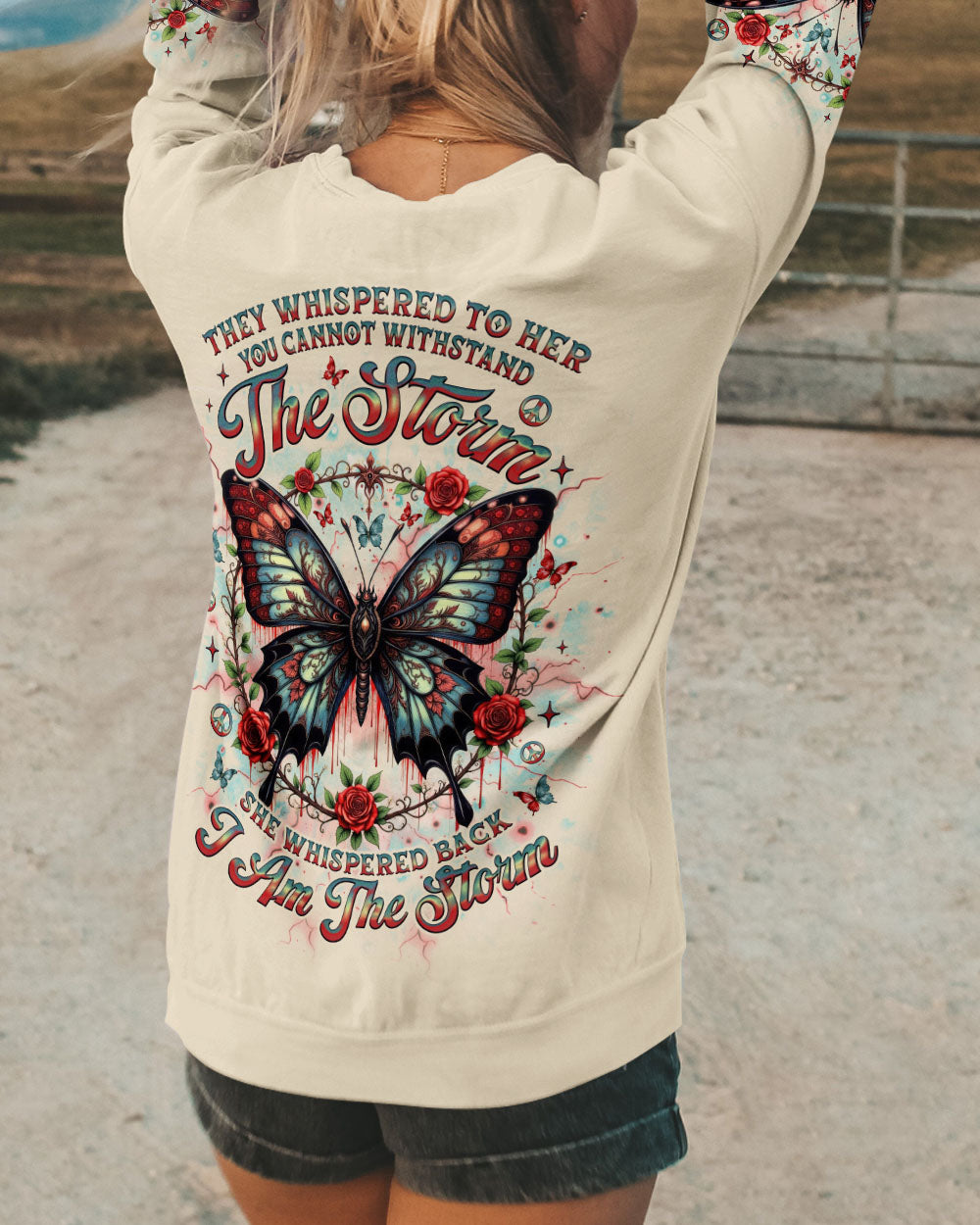 I AM THE STORM BUTTERFLY ALL OVER PRINT - TLNO0310251