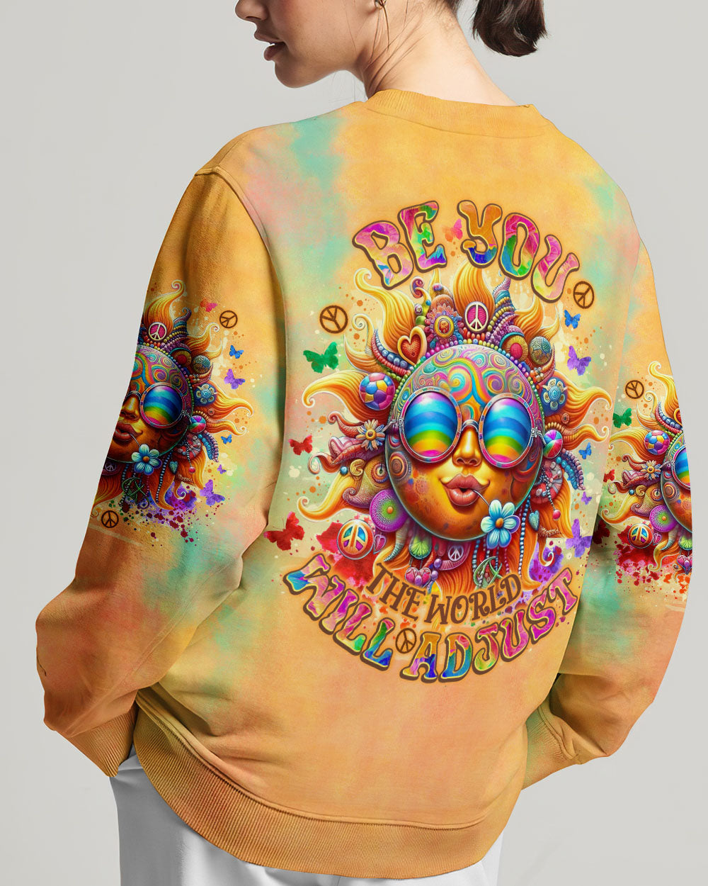 BE YOU THE WORLD WILL ADJUST SUN ALL OVER PRINT - TLNO0405241