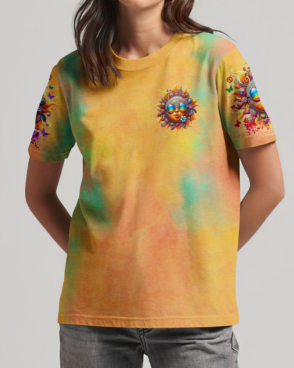 BE YOU THE WORLD WILL ADJUST SUN ALL OVER PRINT - TLNO0405241