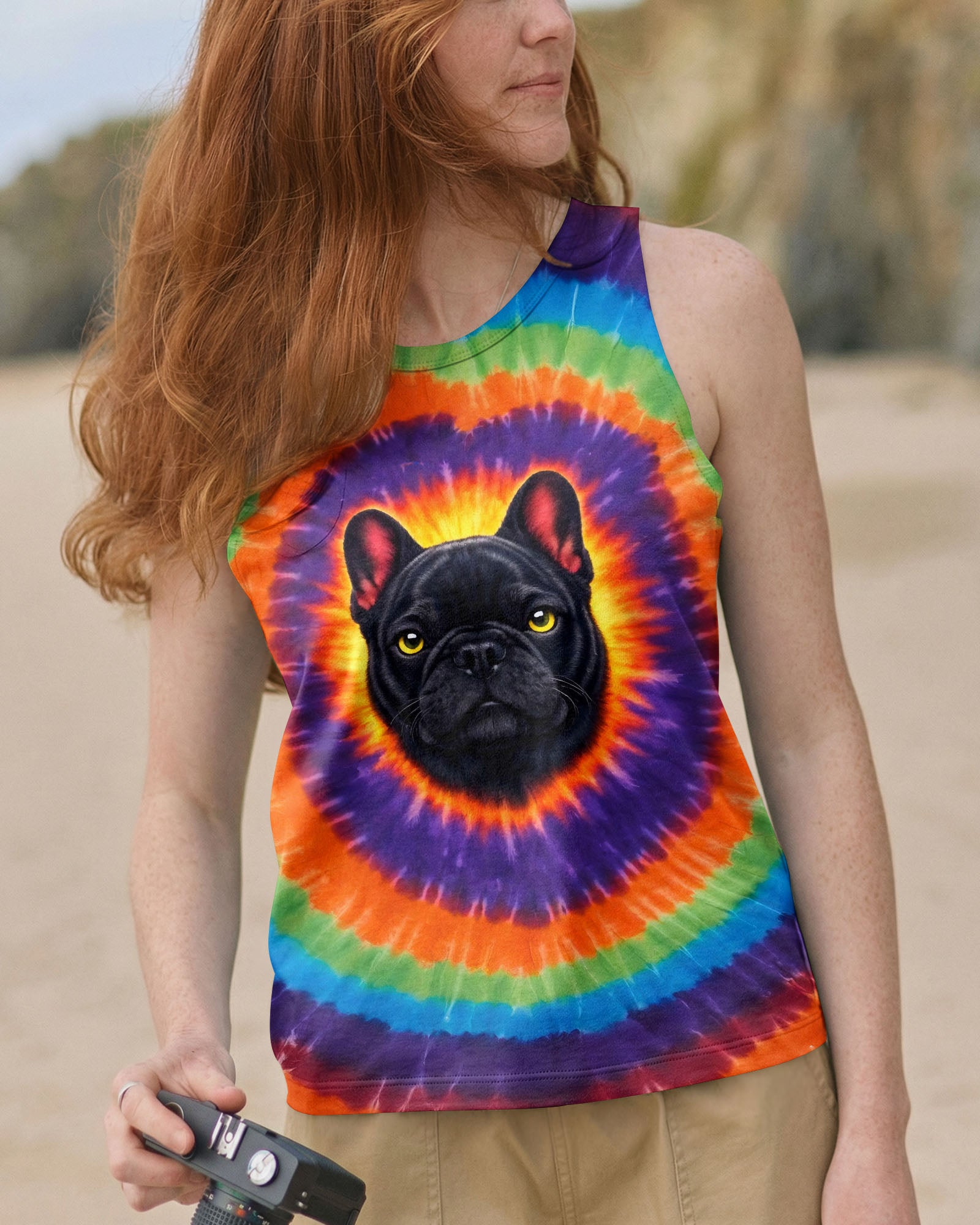 I DIDN'T FART FRENCH BULLDOG  SWIRL ALL OVER PRINT - TLNO0502262