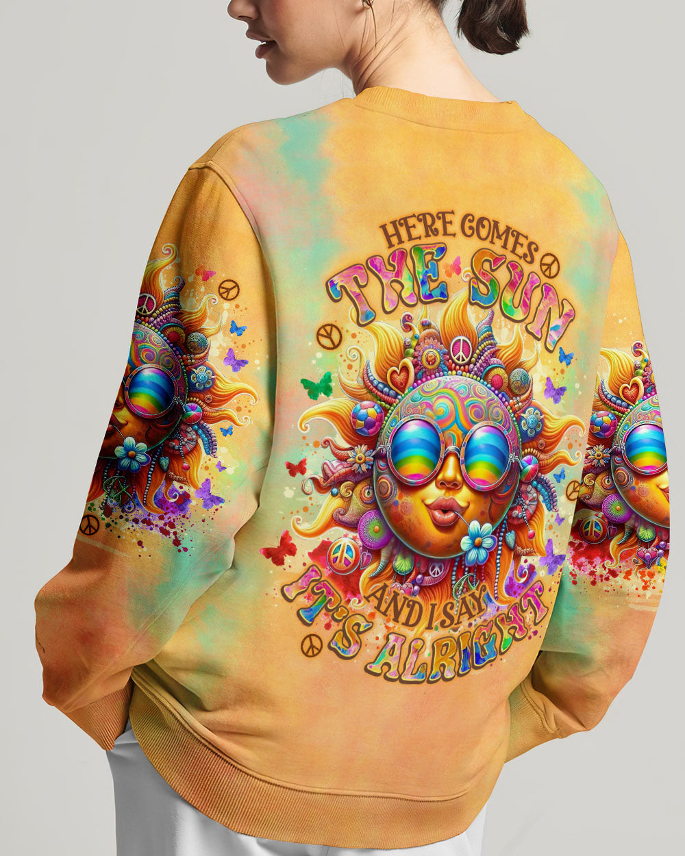 HERE COMES THE SUN ALL OVER PRINT - TLNO0506245