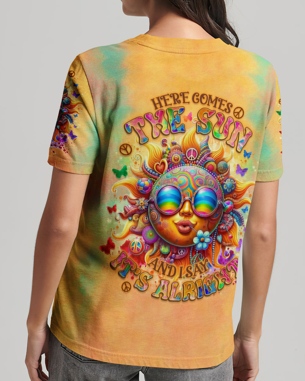 HERE COMES THE SUN ALL OVER PRINT - TLNO0506245