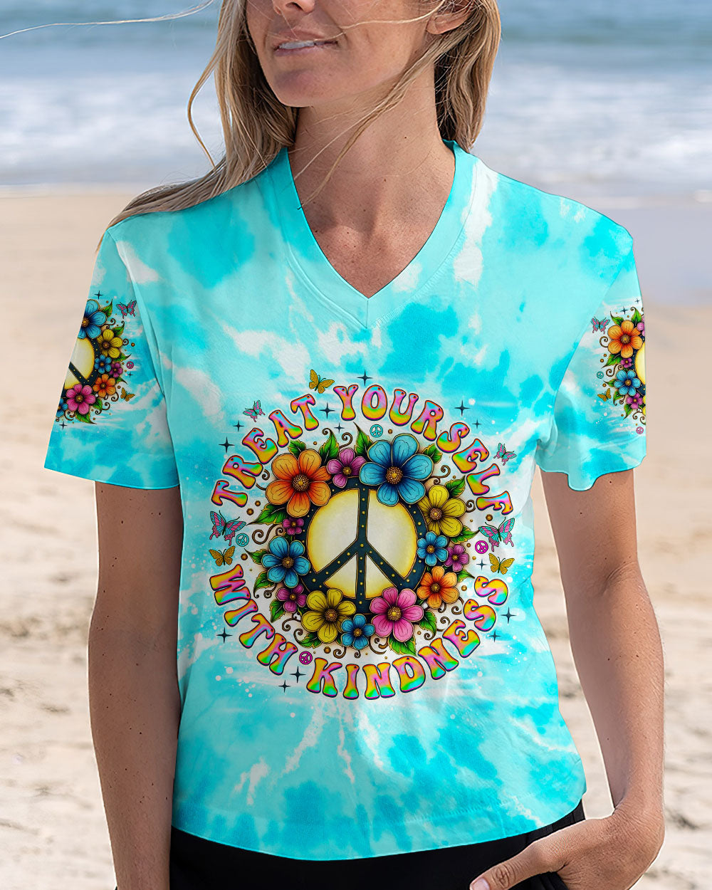 TREAT YOURSELF WITH KINDNESS ALL OVER PRINT - TLNO0606251