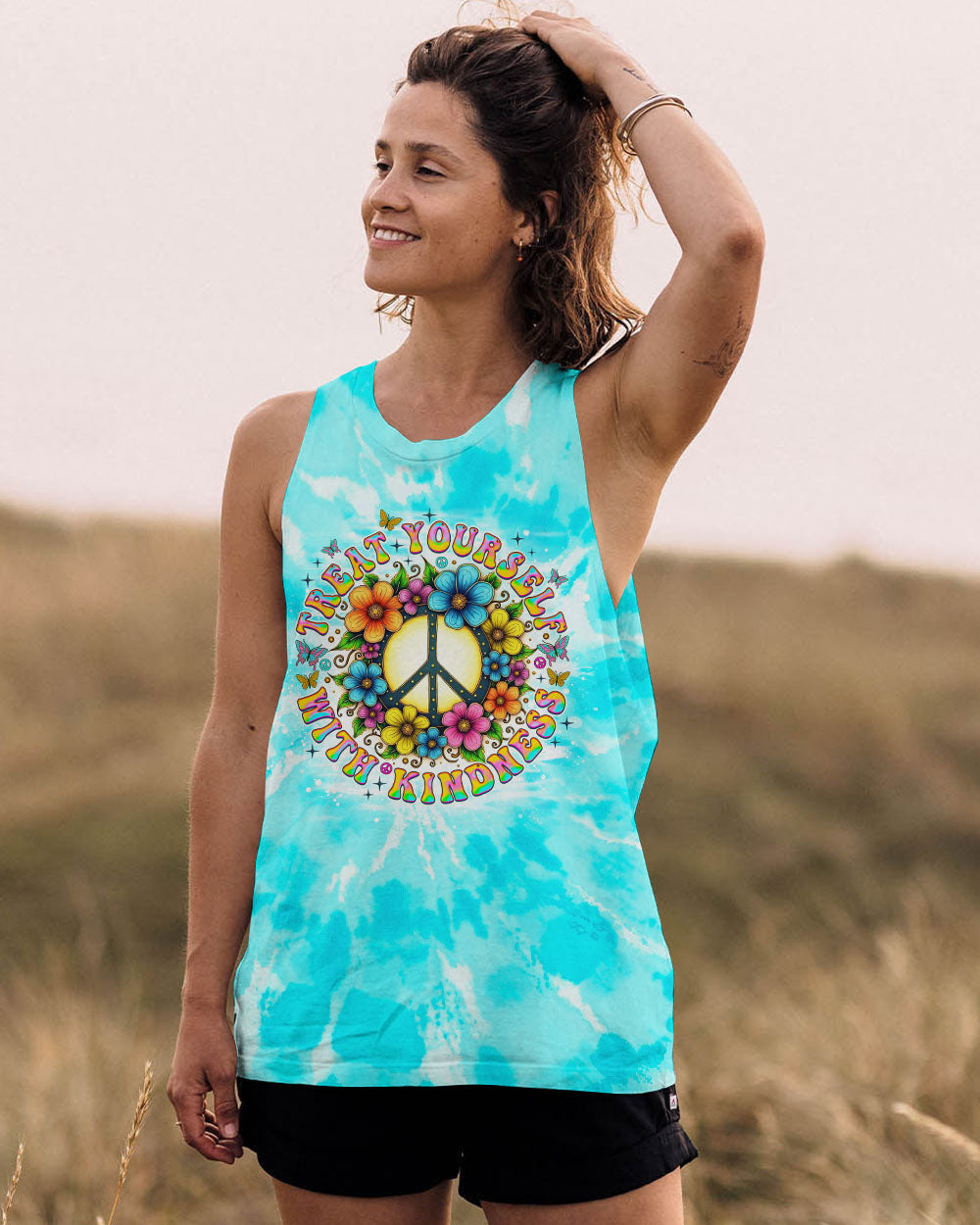 TREAT YOURSELF WITH KINDNESS ALL OVER PRINT - TLNO0606251