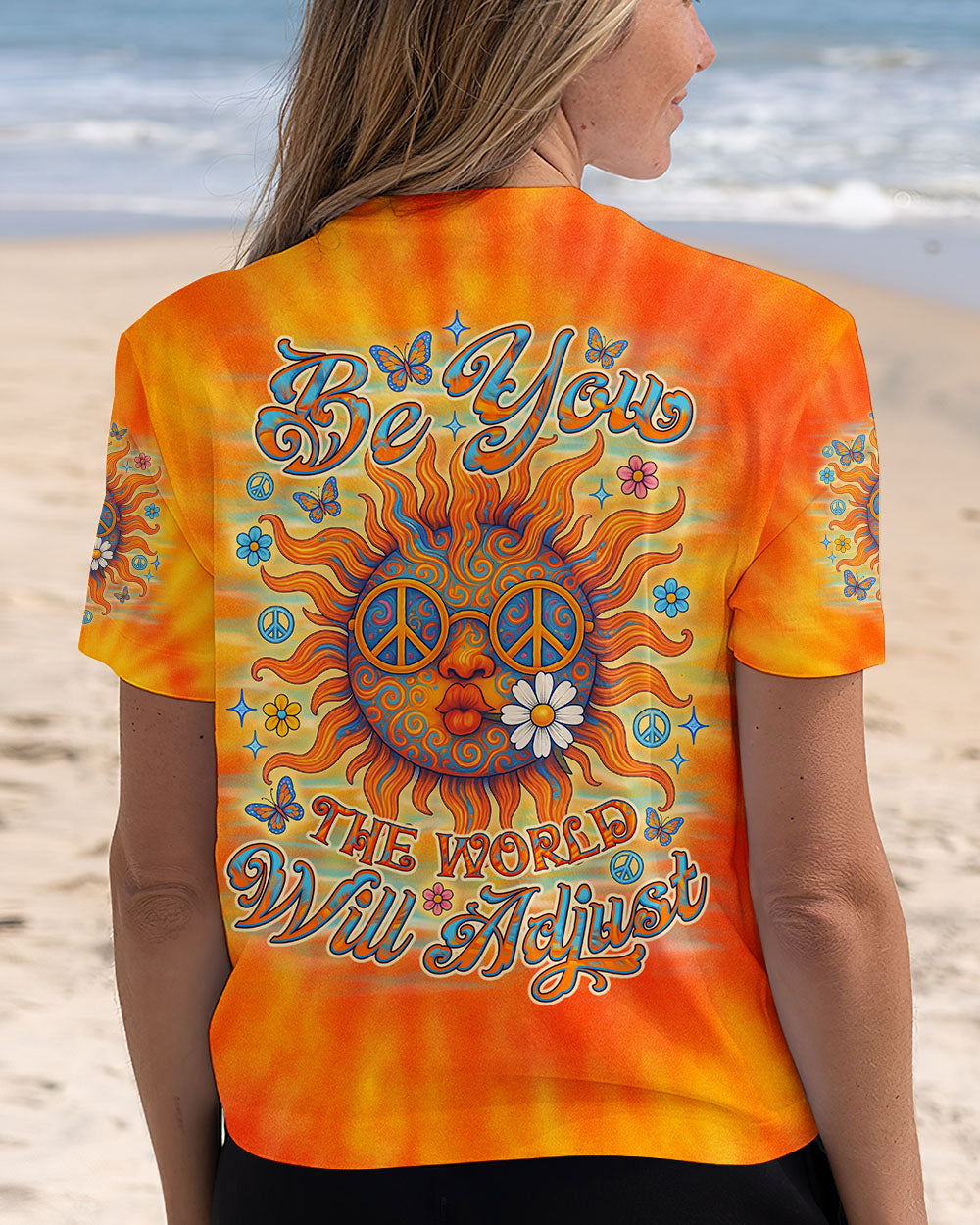 BE YOU THE WORLD WILL ADJUST SUN ALL OVER PRINT - TLNO0606253