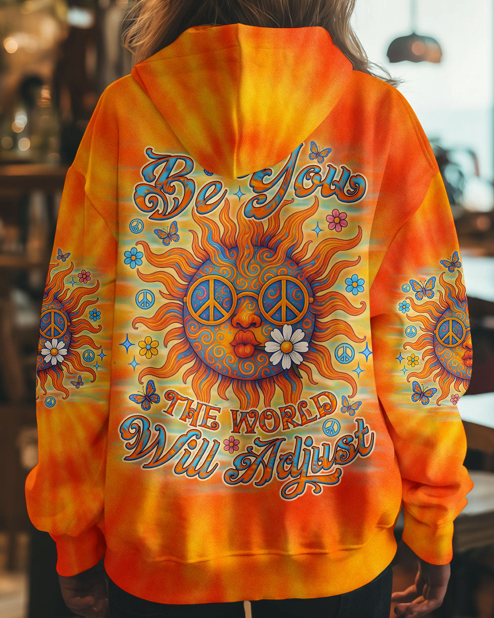 BE YOU THE WORLD WILL ADJUST SUN ALL OVER PRINT - TLNO0606253