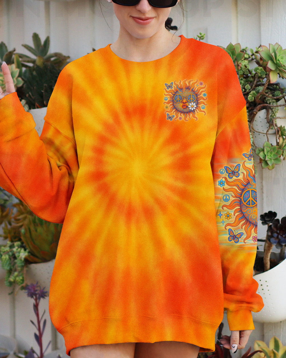 BE YOU THE WORLD WILL ADJUST SUN ALL OVER PRINT - TLNO0606253