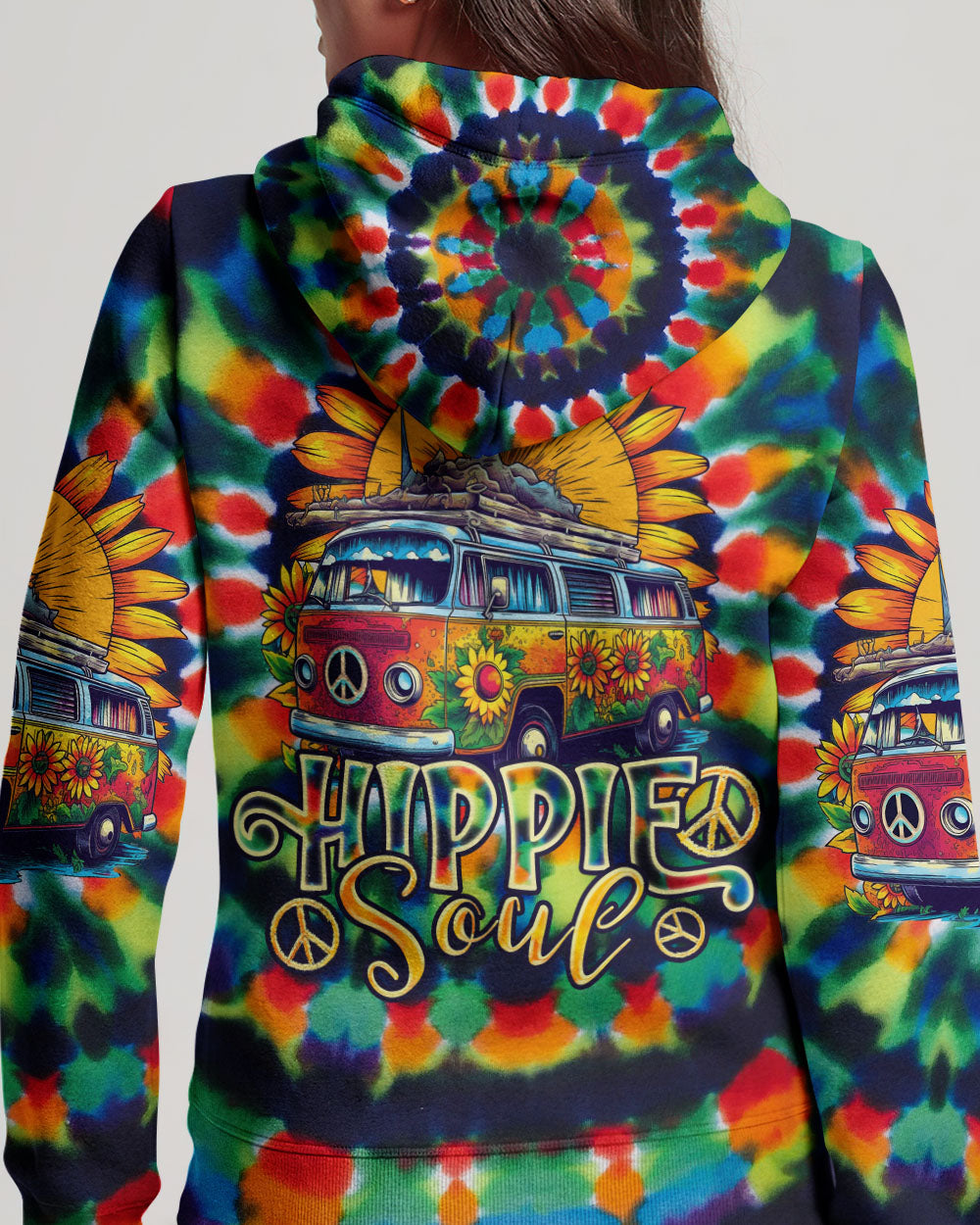 HIPPIE SOUL TIE DYE ALL OVER PRINT - TLNO0607233