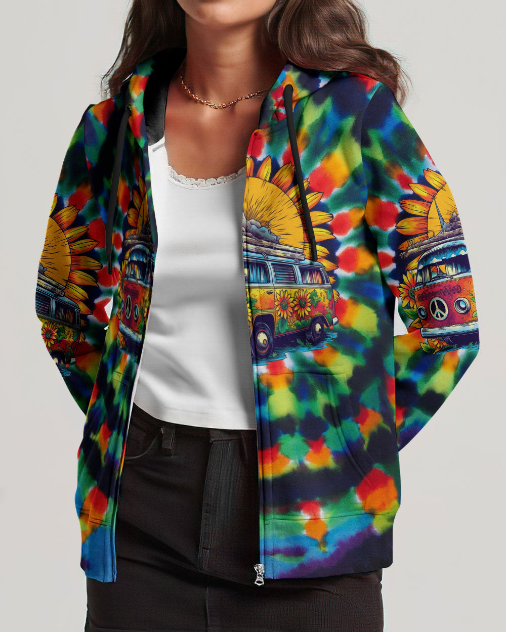 HIPPIE SOUL TIE DYE ALL OVER PRINT - TLNO0607233