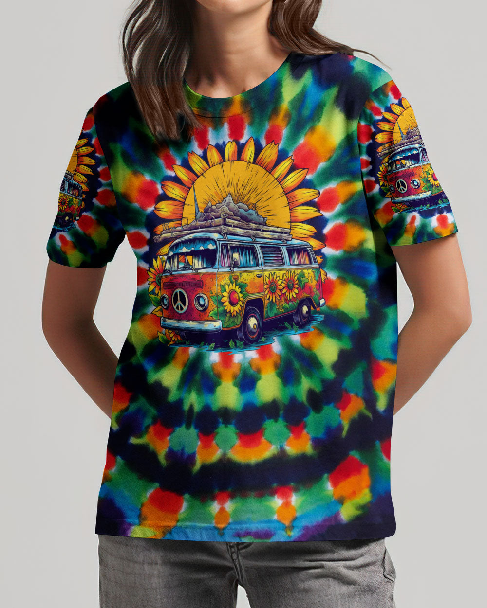 HIPPIE SOUL TIE DYE ALL OVER PRINT - TLNO0607233