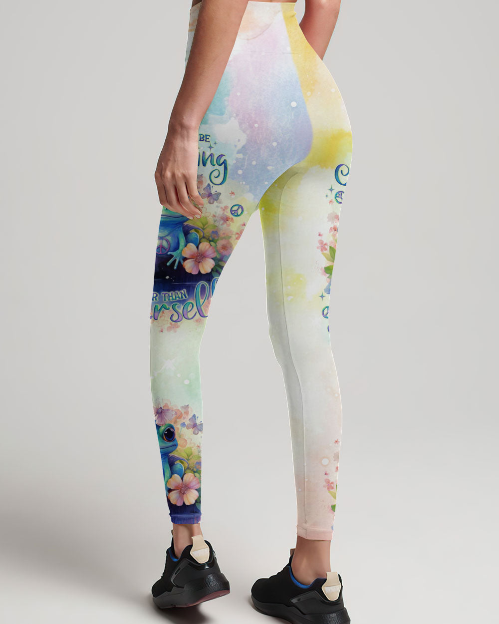 YOU DON'T HAVE TO BE ANYTHING FROG ALL OVER PRINT - TLNO0612231