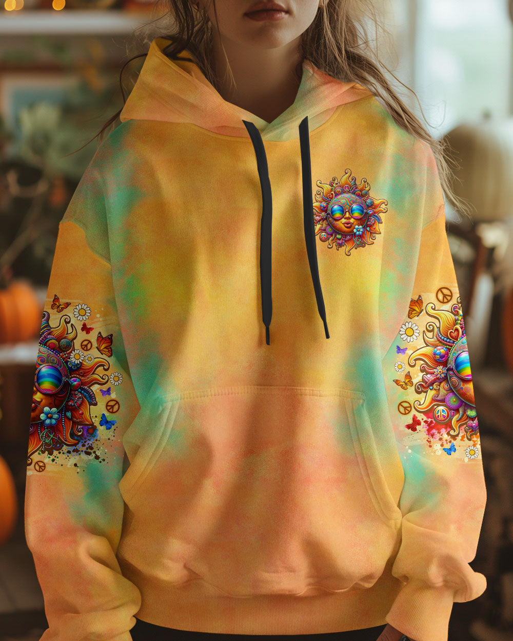 PEACE LOVE SUN ALL OVER PRINT - TLNO0612242