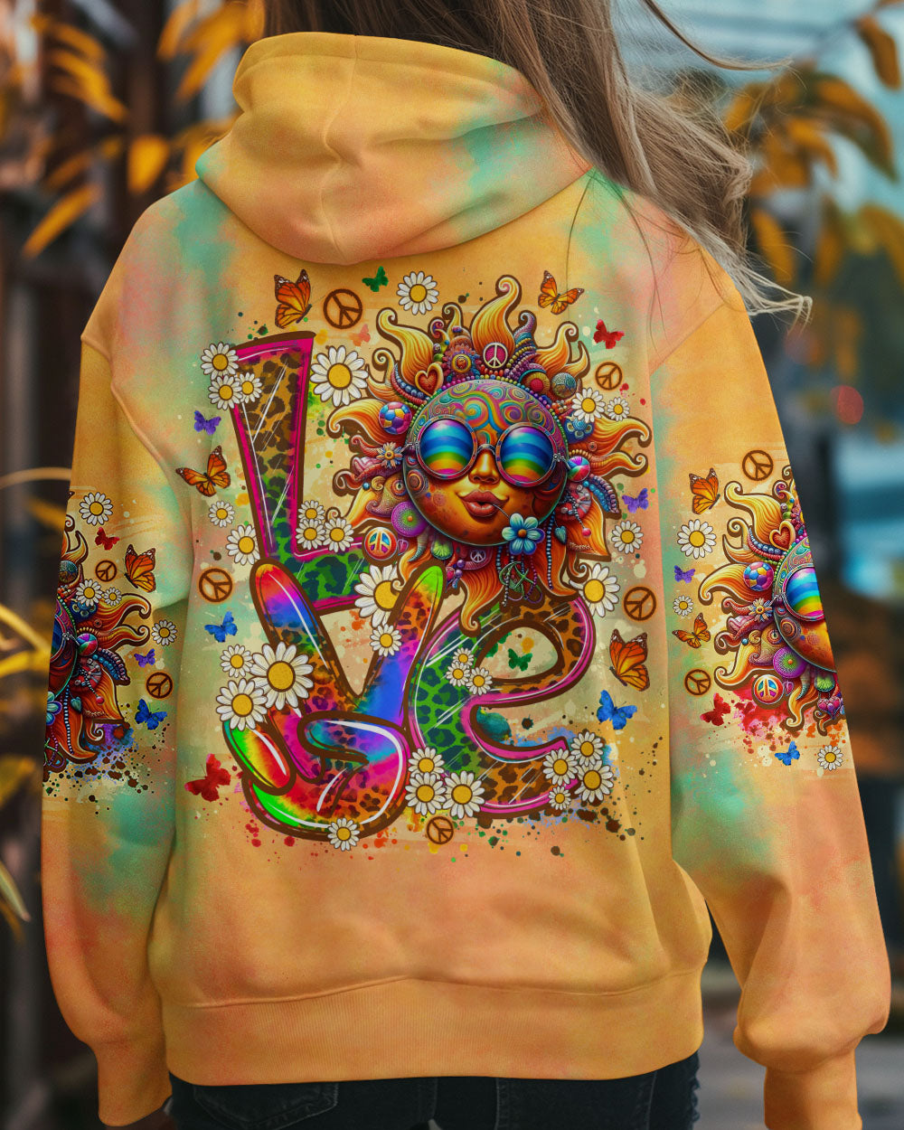 PEACE LOVE SUN ALL OVER PRINT - TLNO0612242