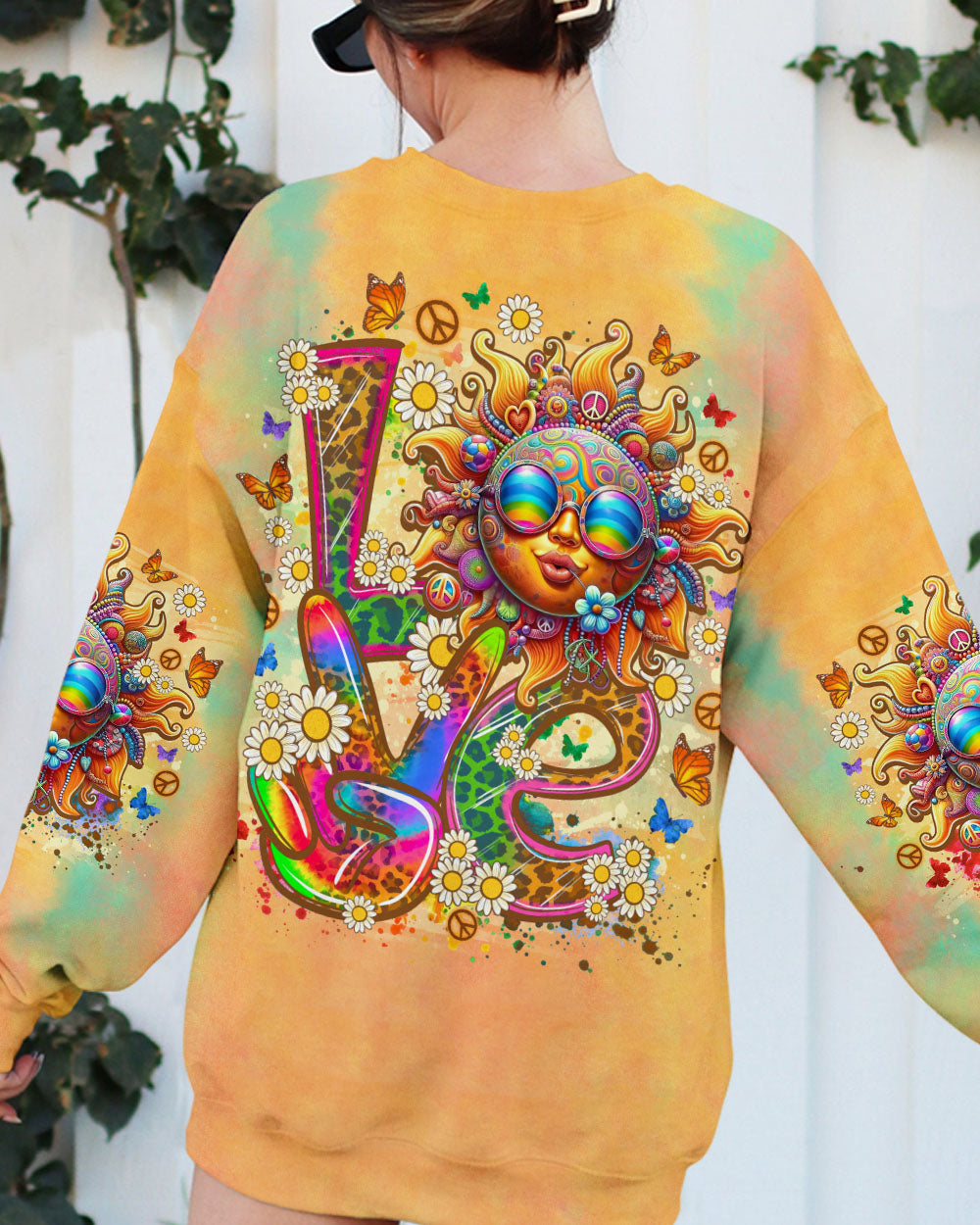 PEACE LOVE SUN ALL OVER PRINT - TLNO0612242