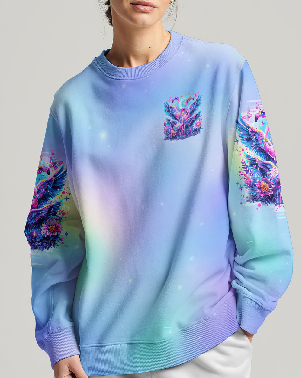 GOOD TIMES CRAZY FRIEND FLAMINGO ALL OVER PRINT - TLNO0705242