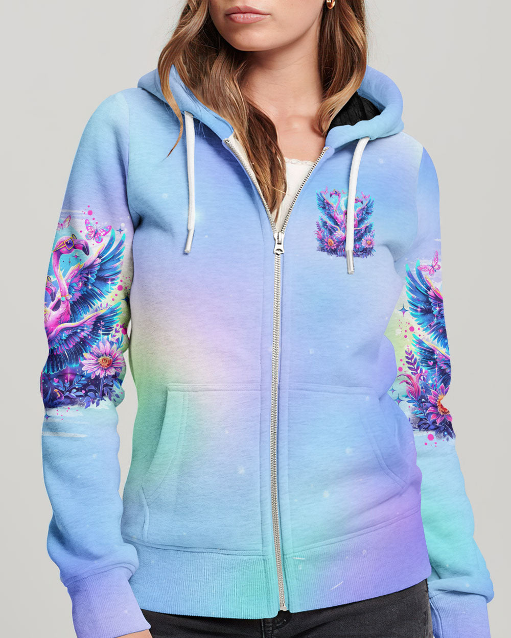 GOOD TIMES CRAZY FRIEND FLAMINGO ALL OVER PRINT - TLNO0705242