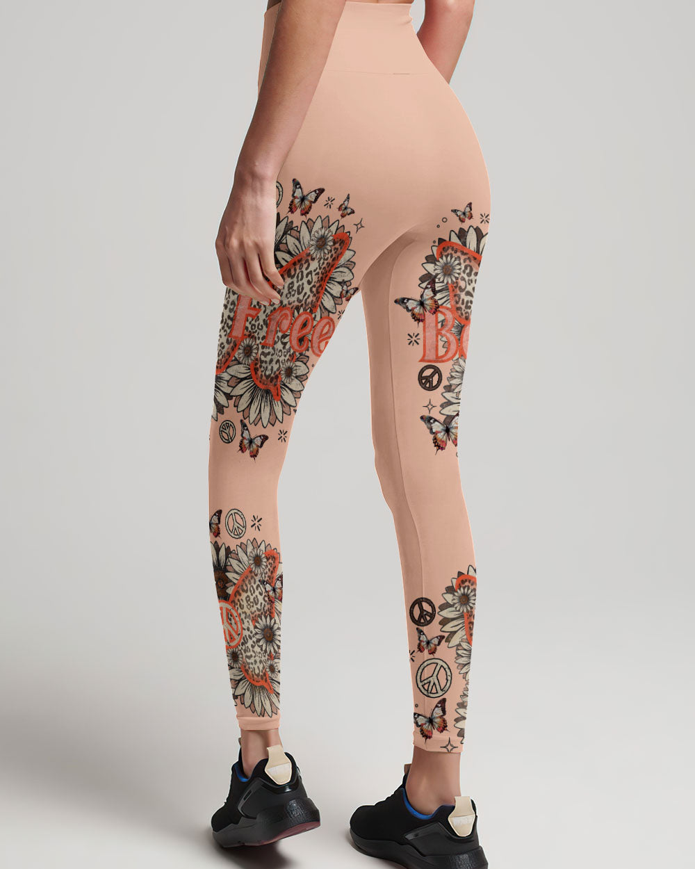 BE FREE LEOPARD BUTTERFLY ALL OVER PRINT - TLNO0707231
