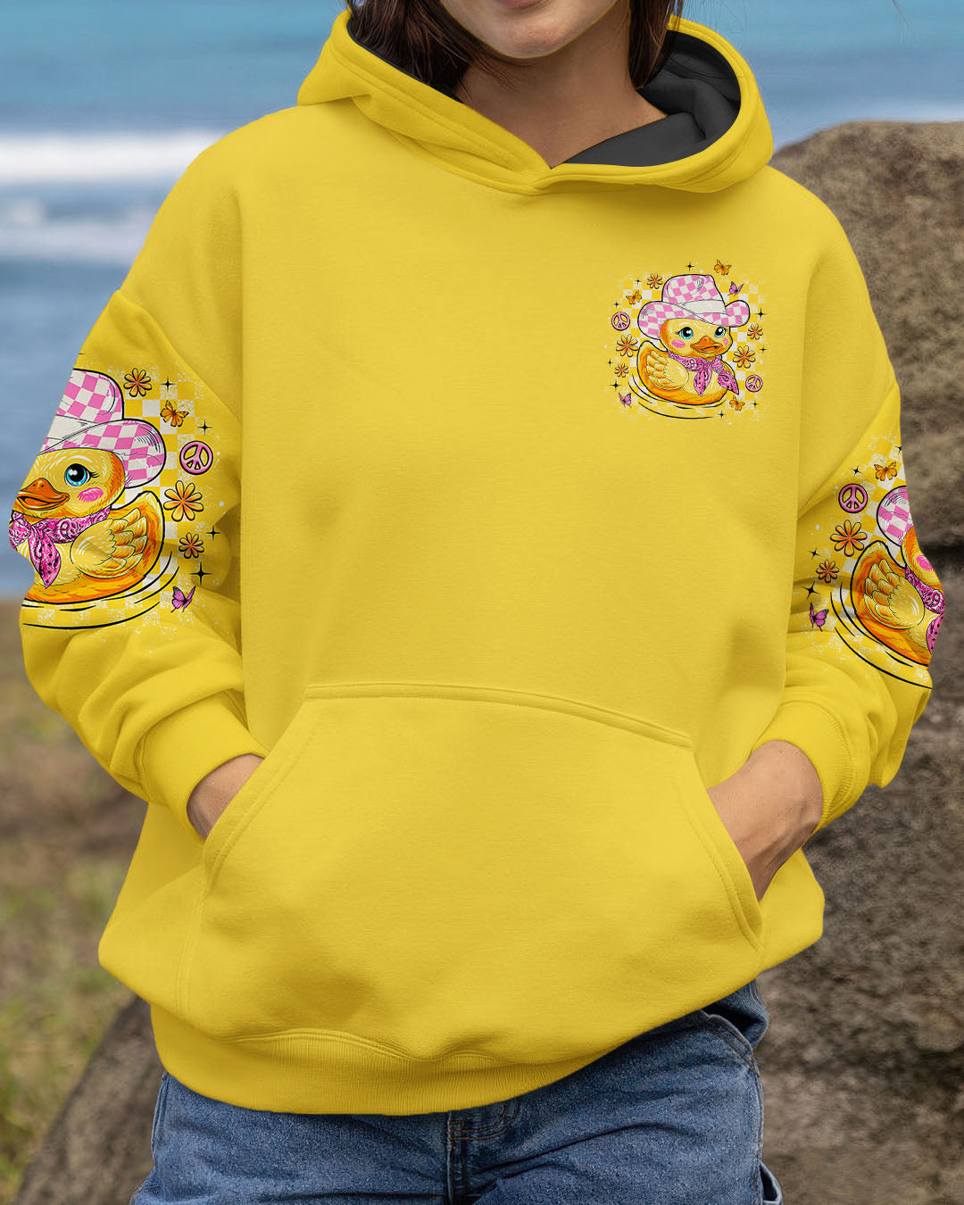I'M NOT SHORT DUCK ALL OVER PRINT - TLNO0708251