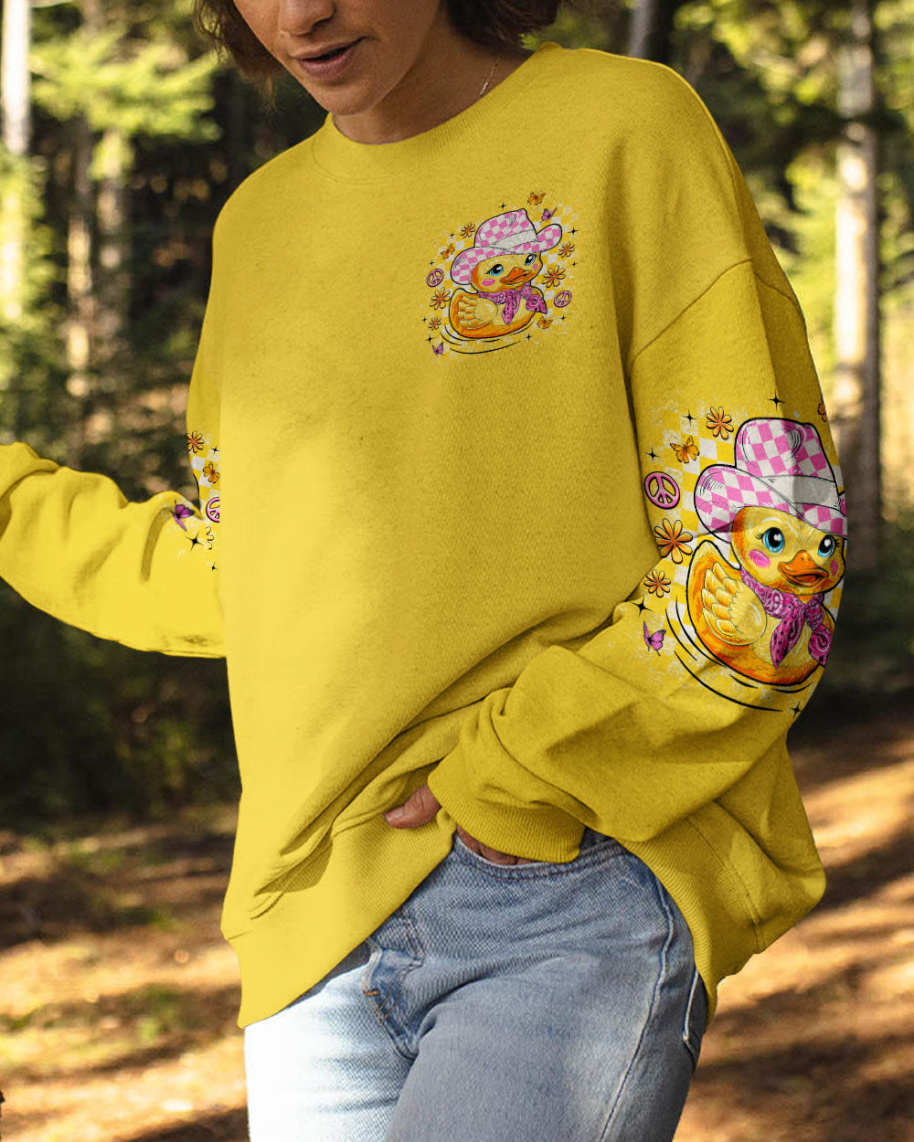 I'M NOT SHORT DUCK ALL OVER PRINT - TLNO0708251