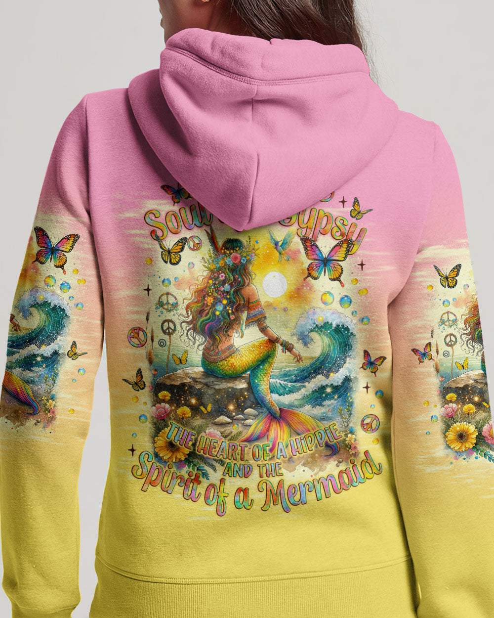 SPIRIT OF A MERMAID SUNSET ALL OVER PRINT - TLNO0712231