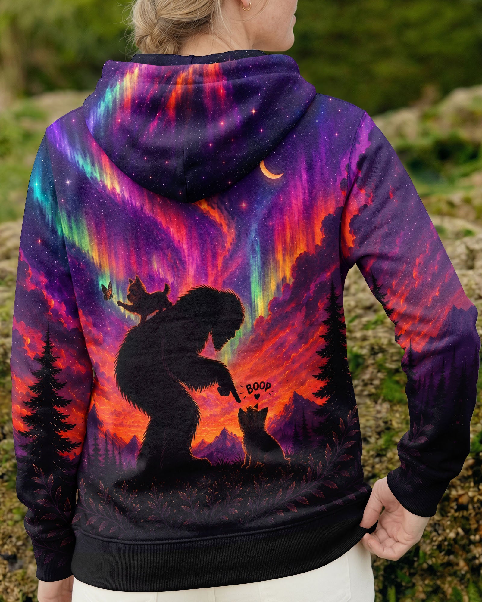 BOOP BIGFOOT YORKIE DOG AURORA ALL OVER PRINT - TLNO0807261