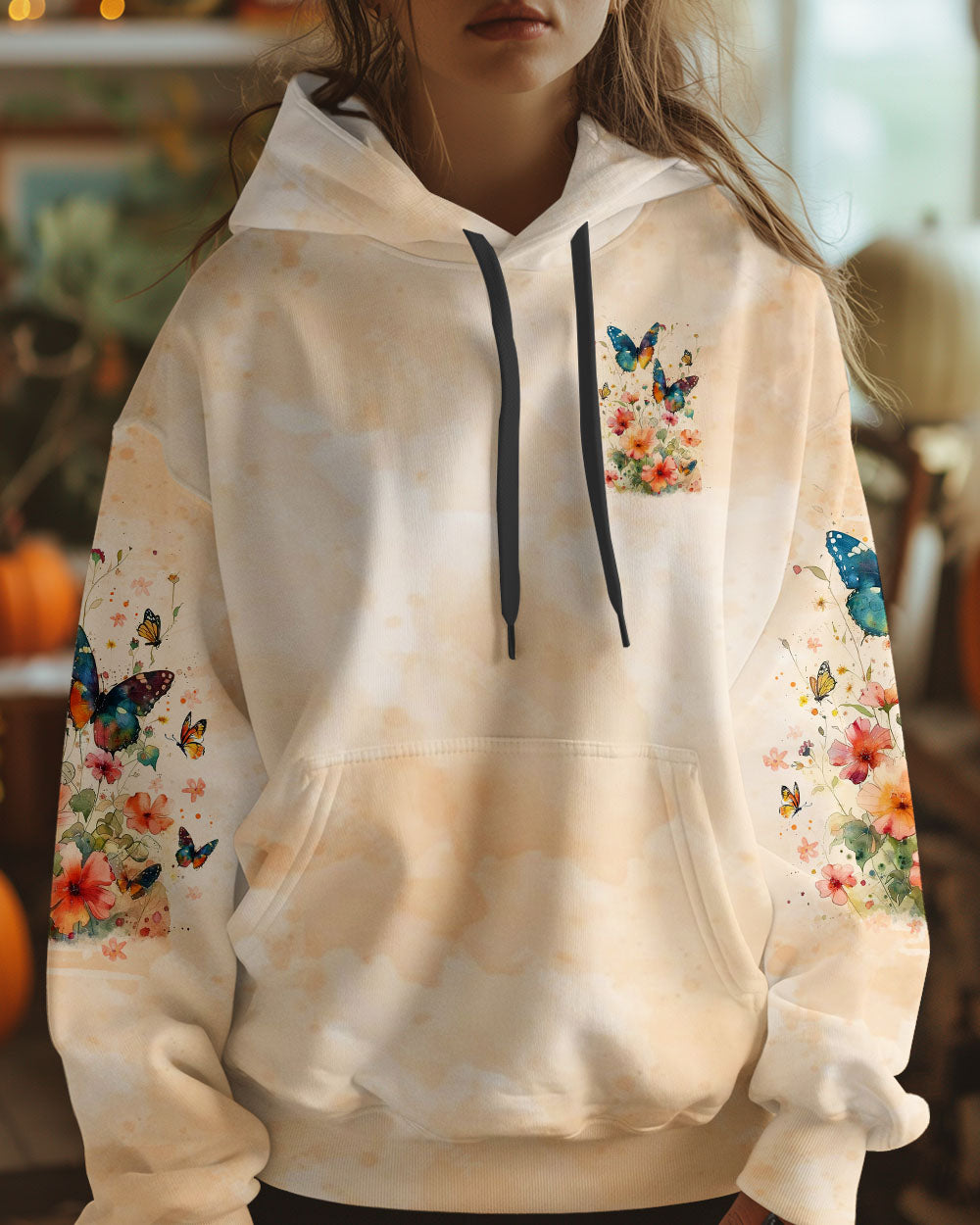 JUST BREATHE BUTTERFLY ALL OVER PRINT - TLNO0810242